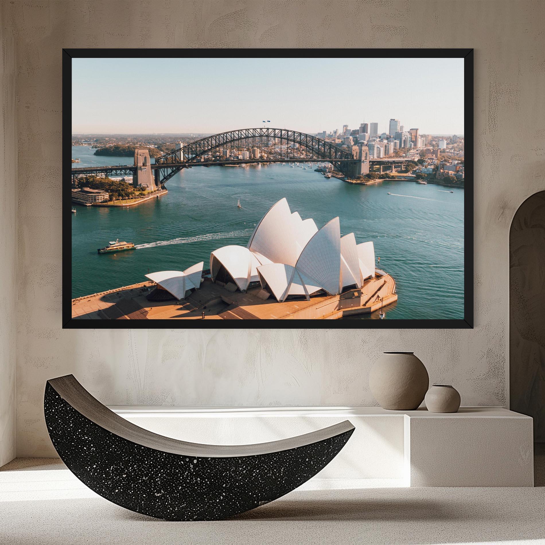 Картина на платно Sydney View mockup 8