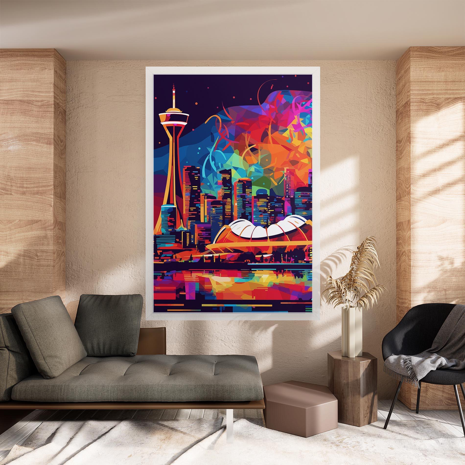 Картина на платно Olympic Stadium Art mockup 8