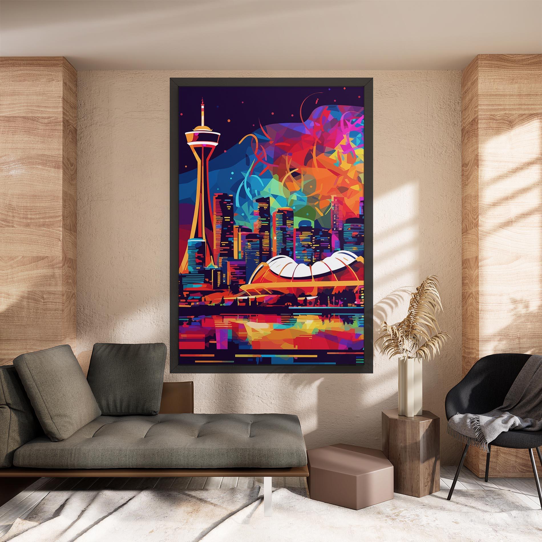 Картина на платно Olympic Stadium Art mockup 8