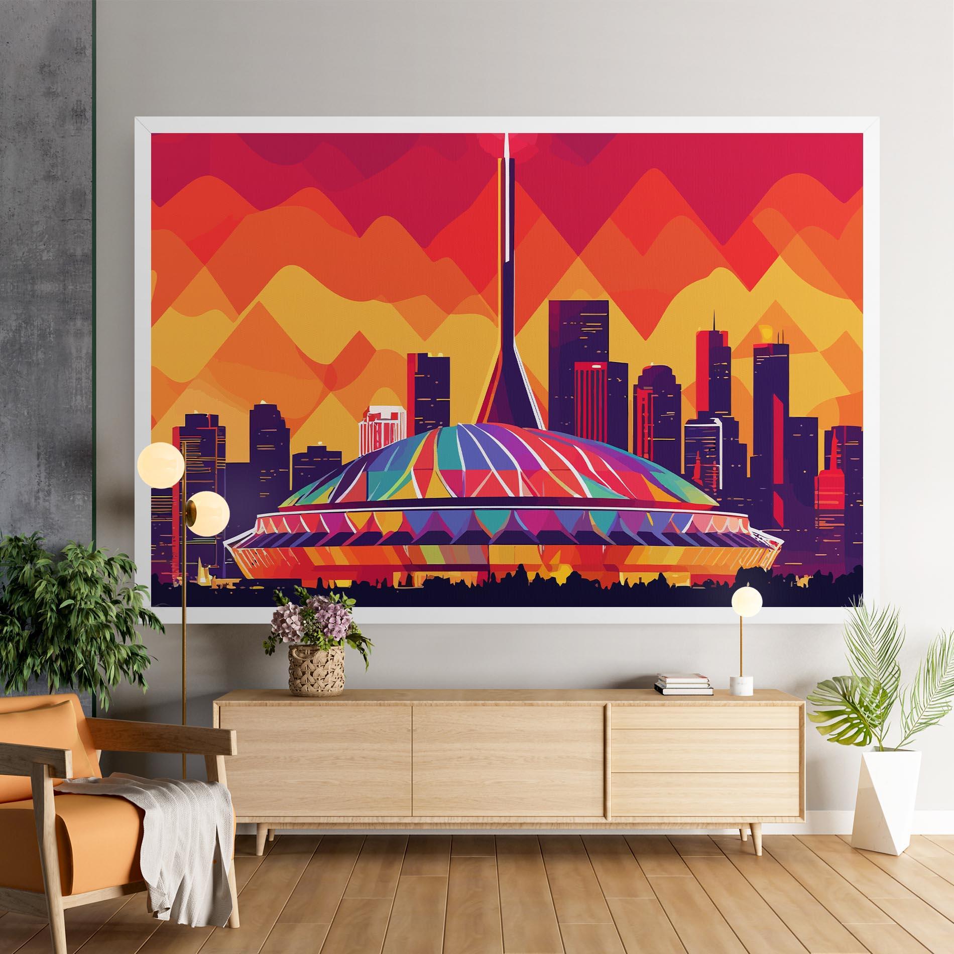 Картина на платно Olympic Stadium mockup 9