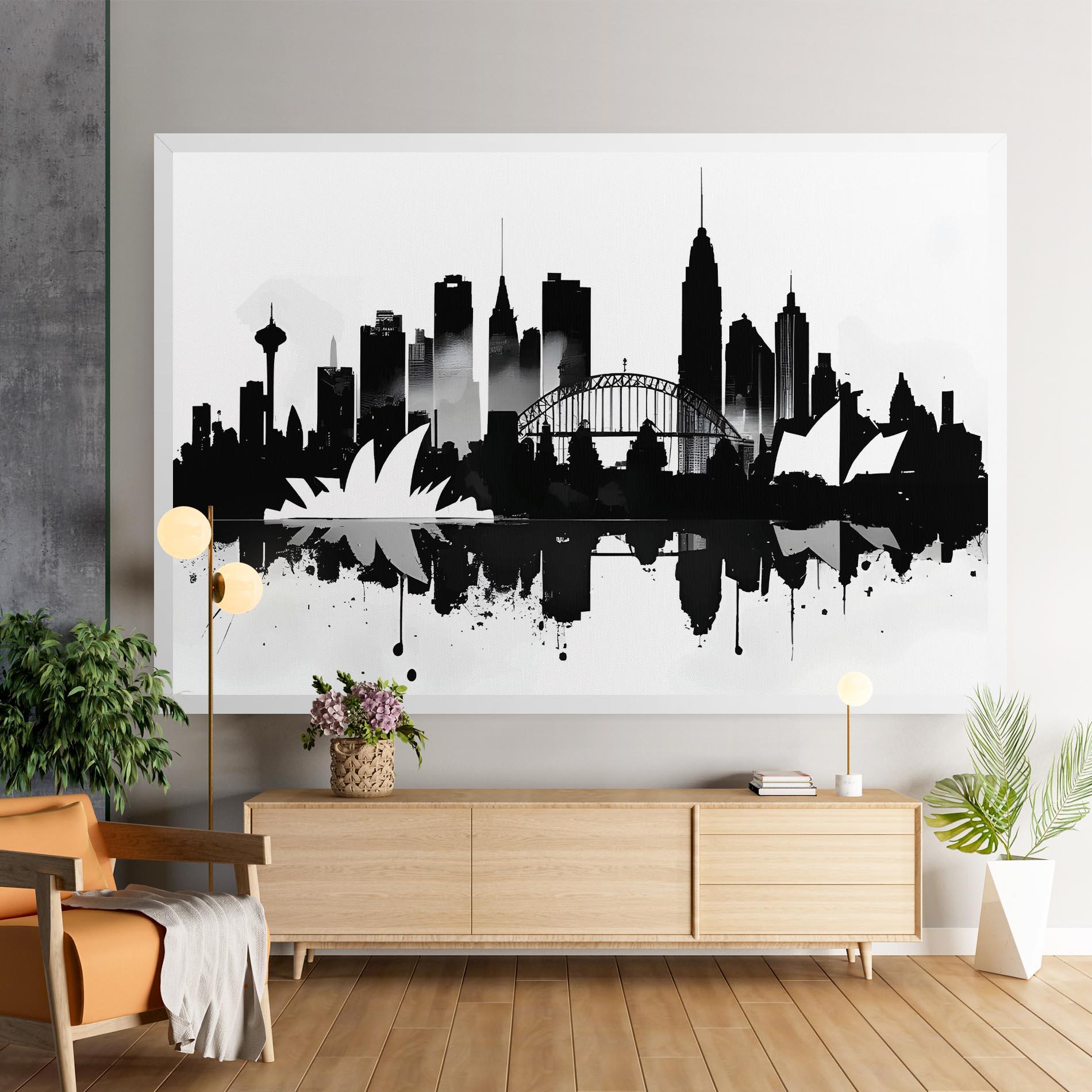 Картина на платно Opera House Art mockup 9