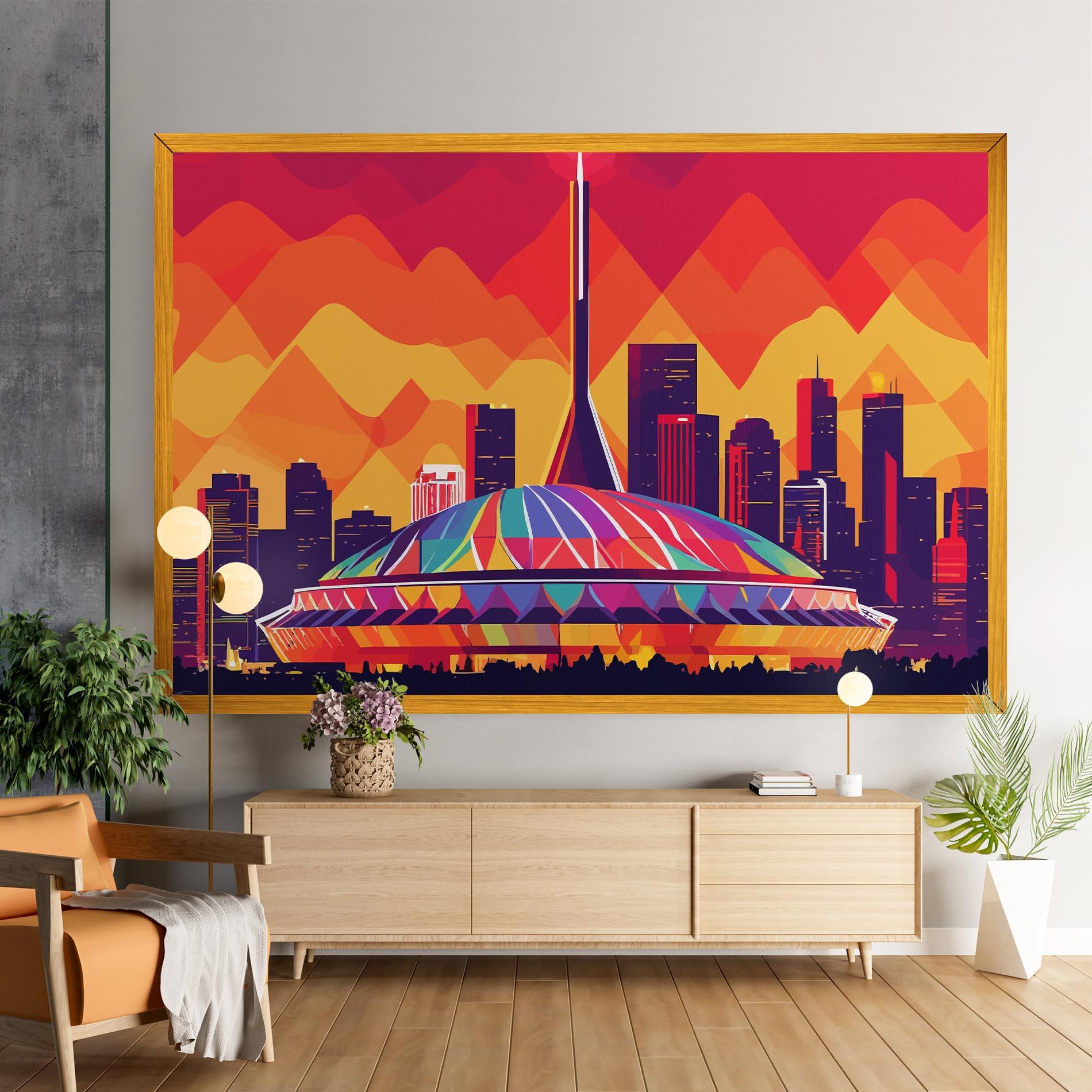 Картина на платно Olympic Stadium mockup 9