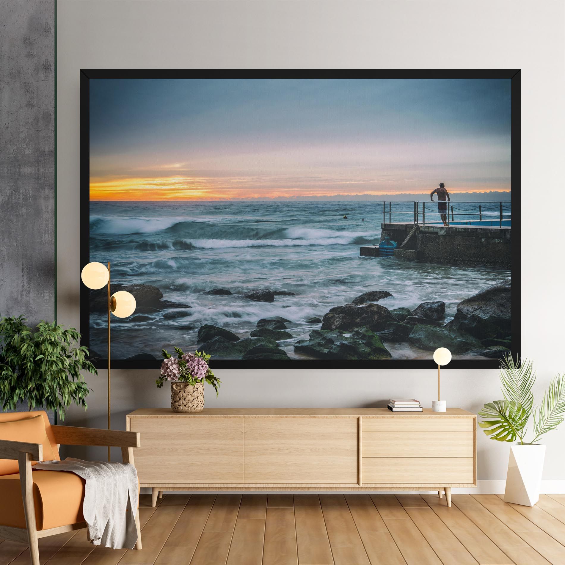 Bondi Beach Sunset mockup 9