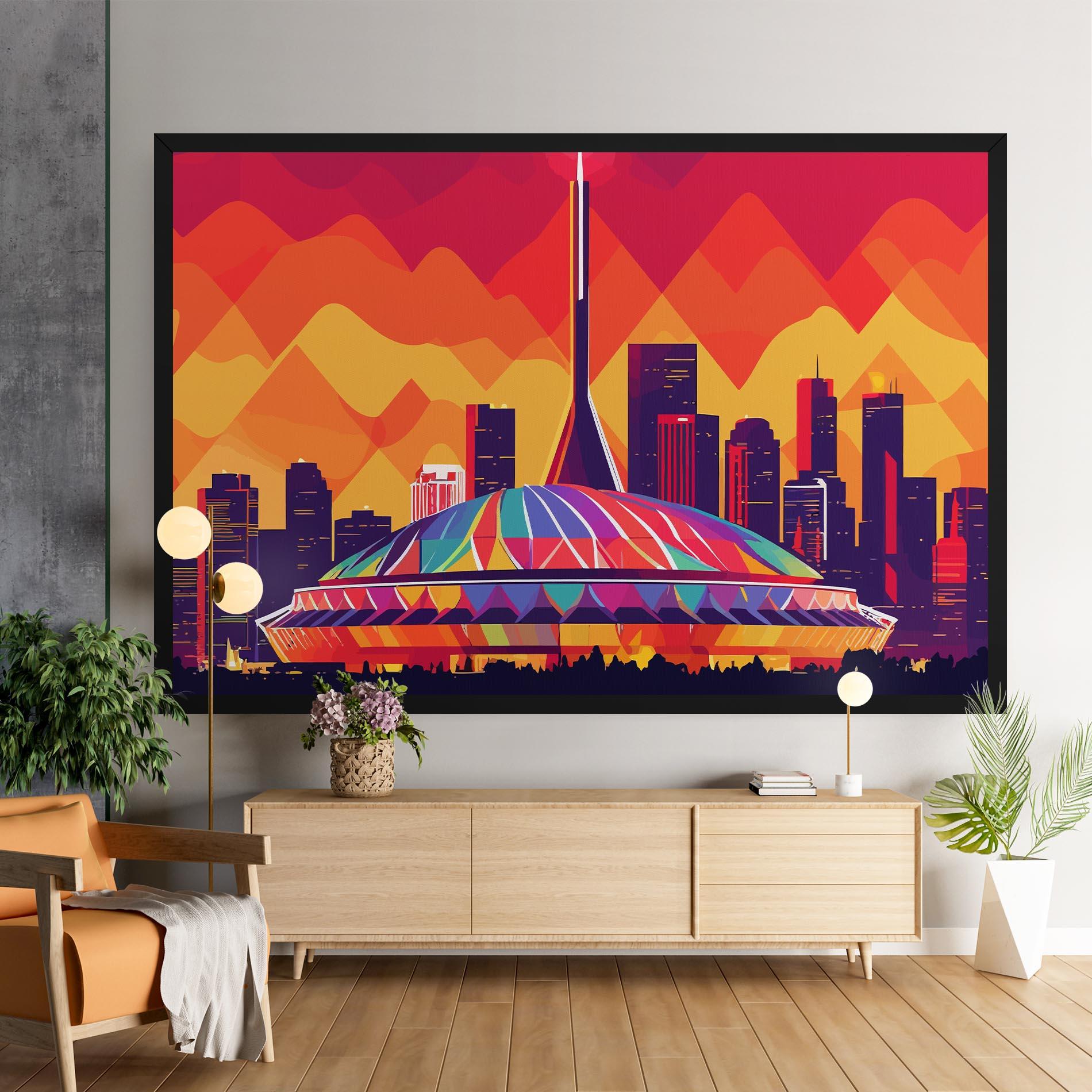 Картина на платно Olympic Stadium mockup 9