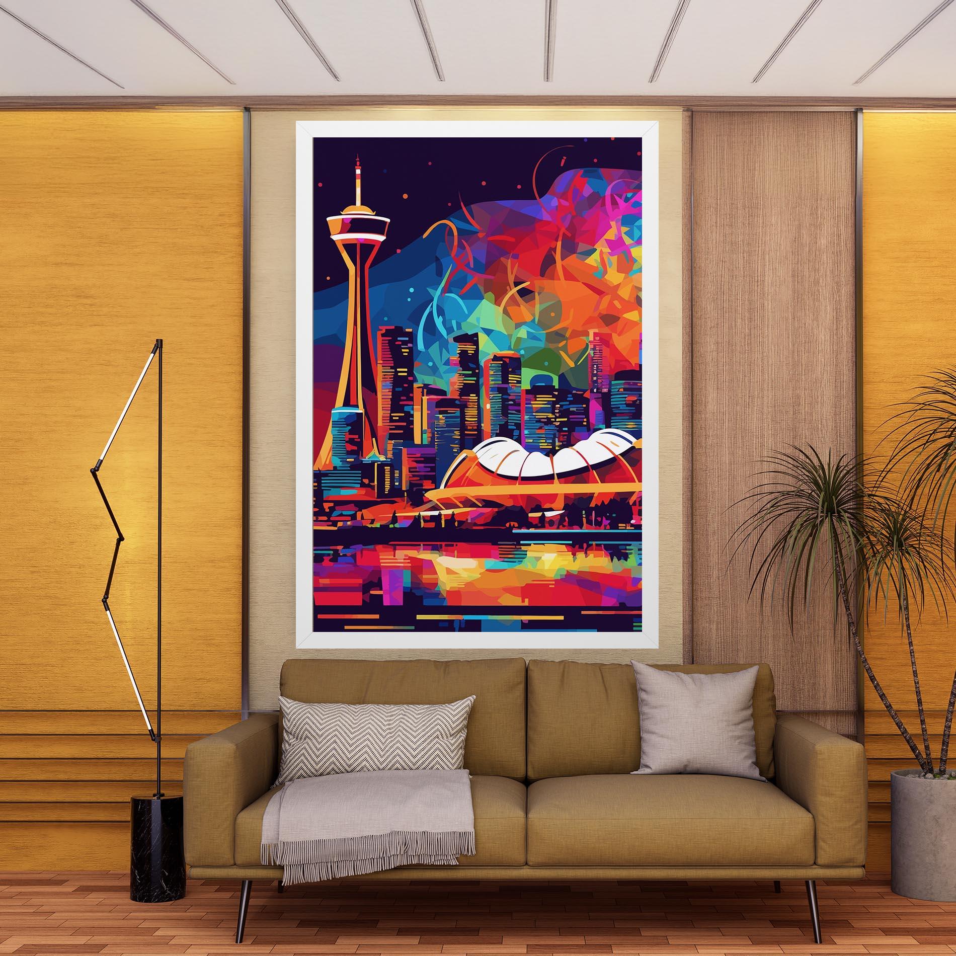 Картина на платно Olympic Stadium Art mockup 9