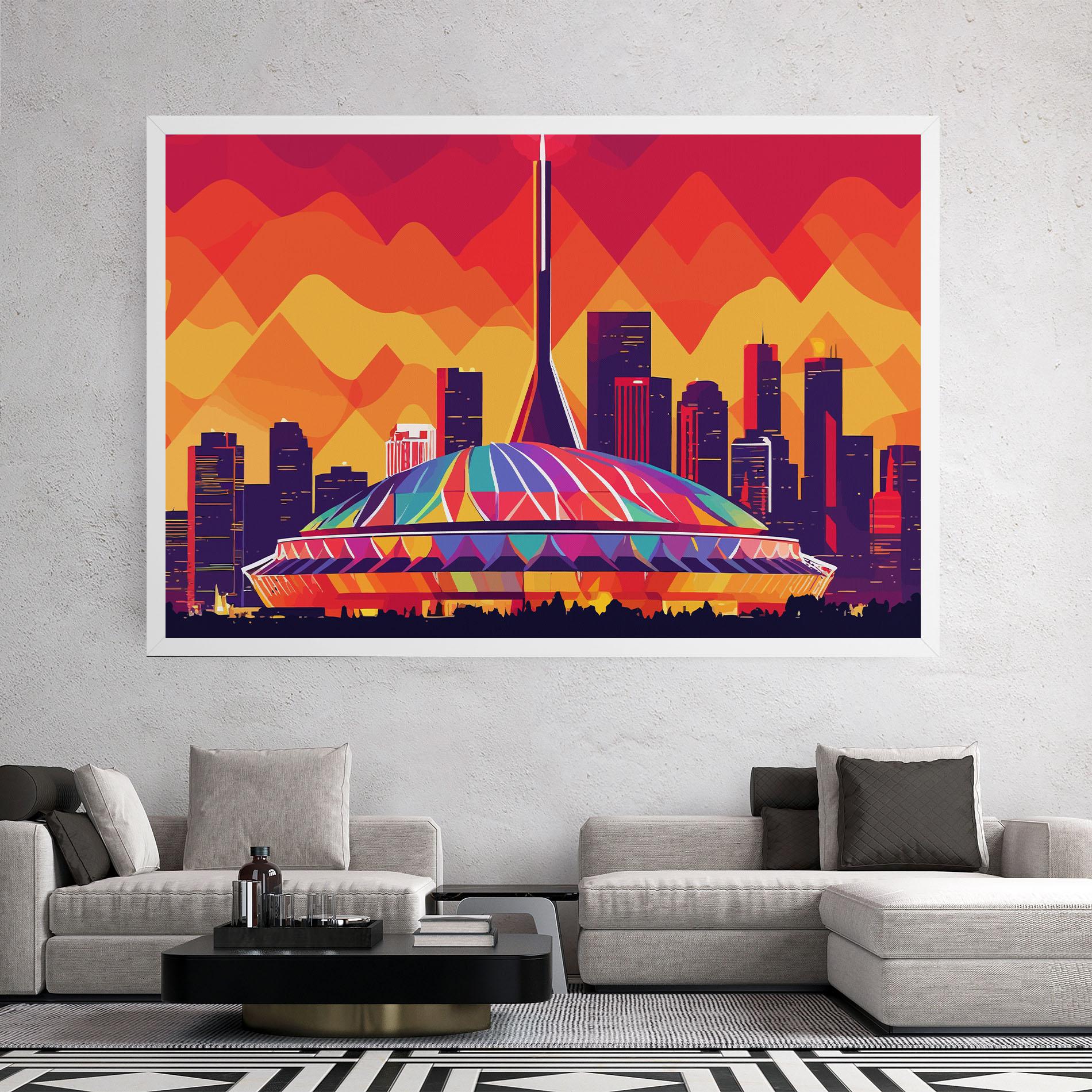 Картина на платно Olympic Stadium mockup 2