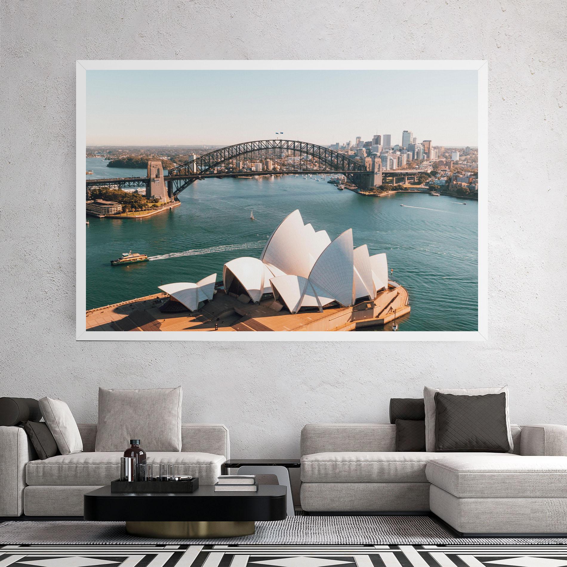 Картина на платно Sydney View mockup 2