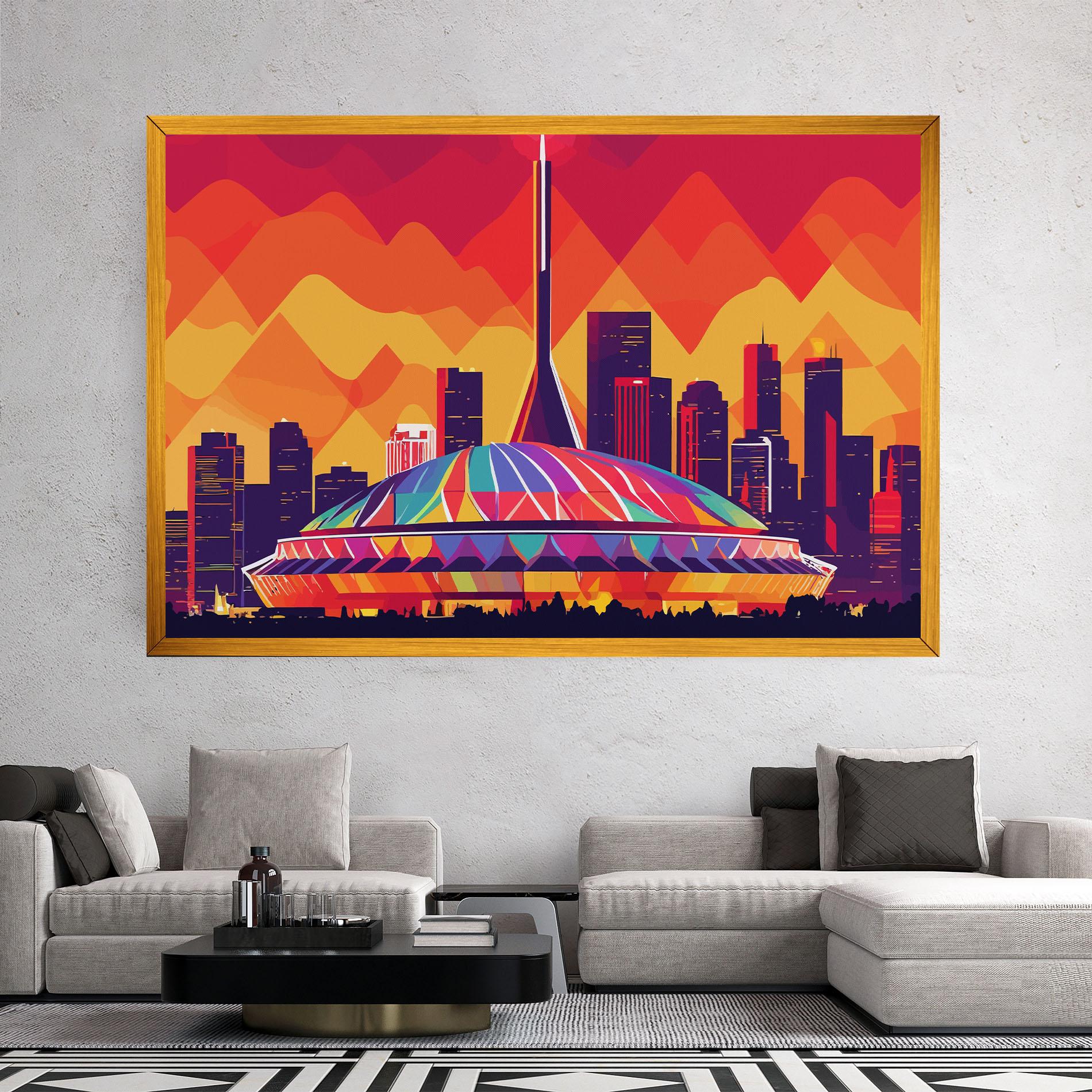 Картина на платно Olympic Stadium mockup 2