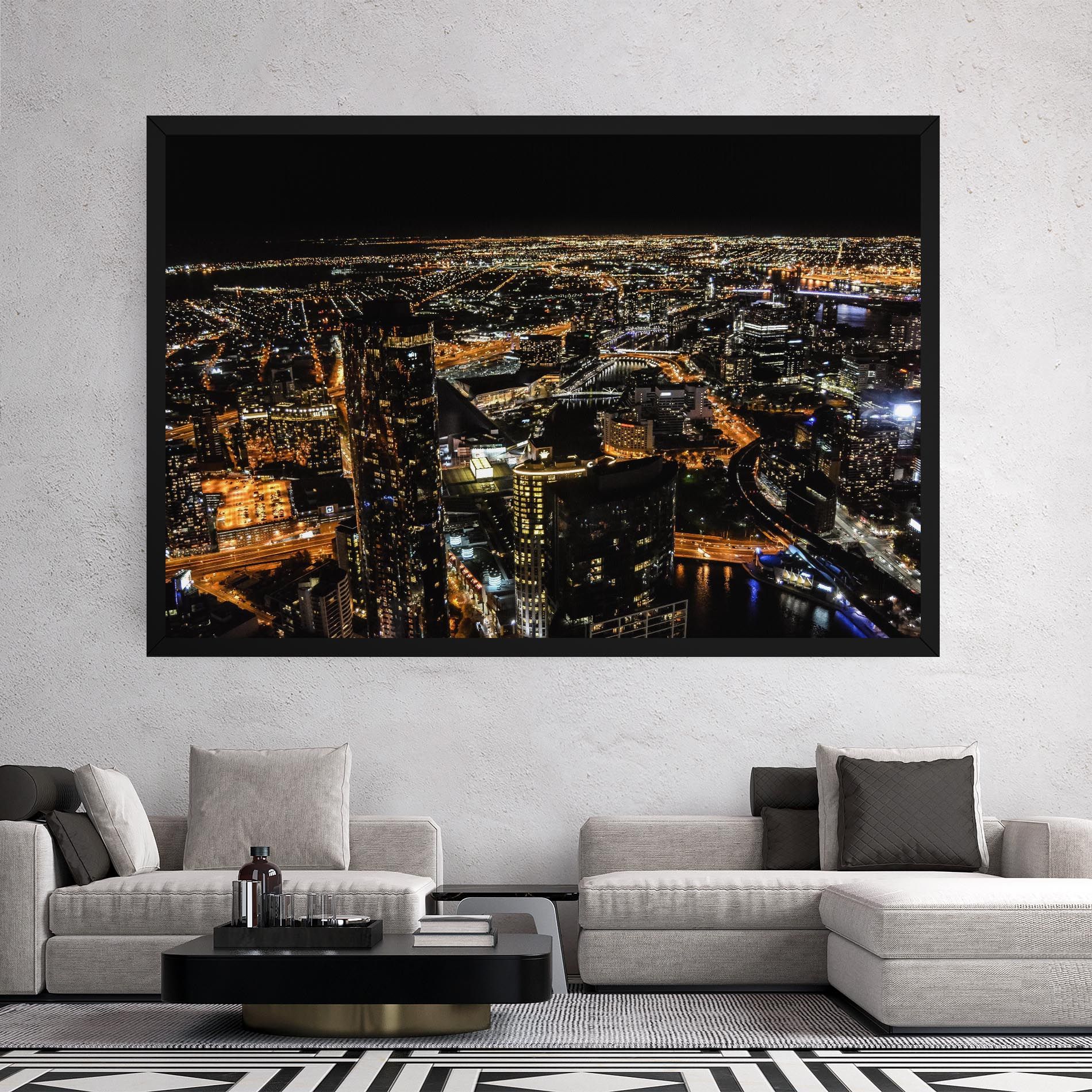 Black City Light mockup 2