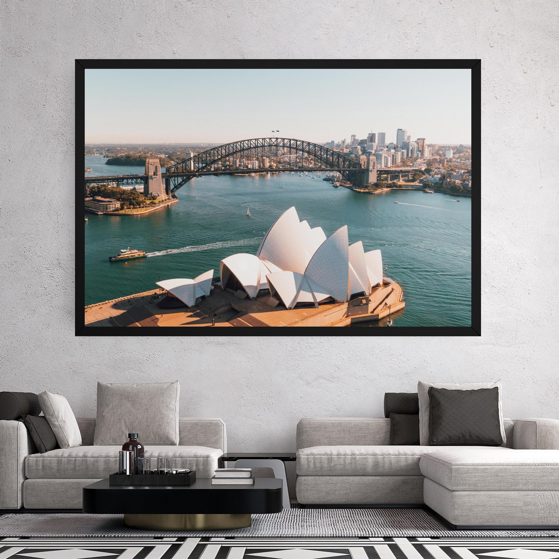 Картина на платно Sydney View mockup 2