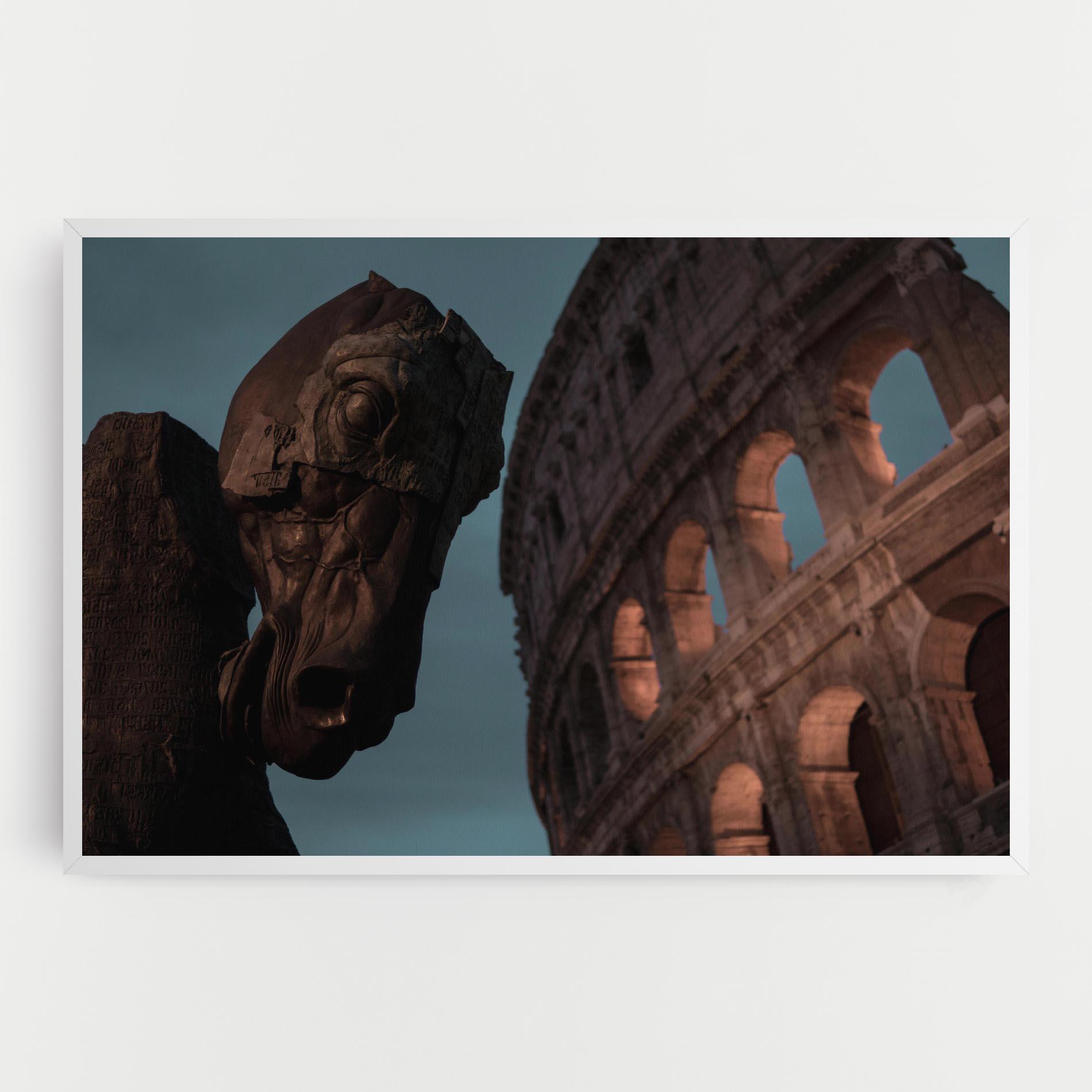 Картина на платно Colosseum Horse mockup 0