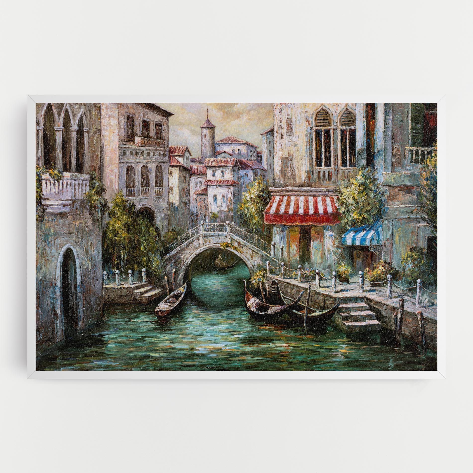Картина на платно Venice Colors mockup 0