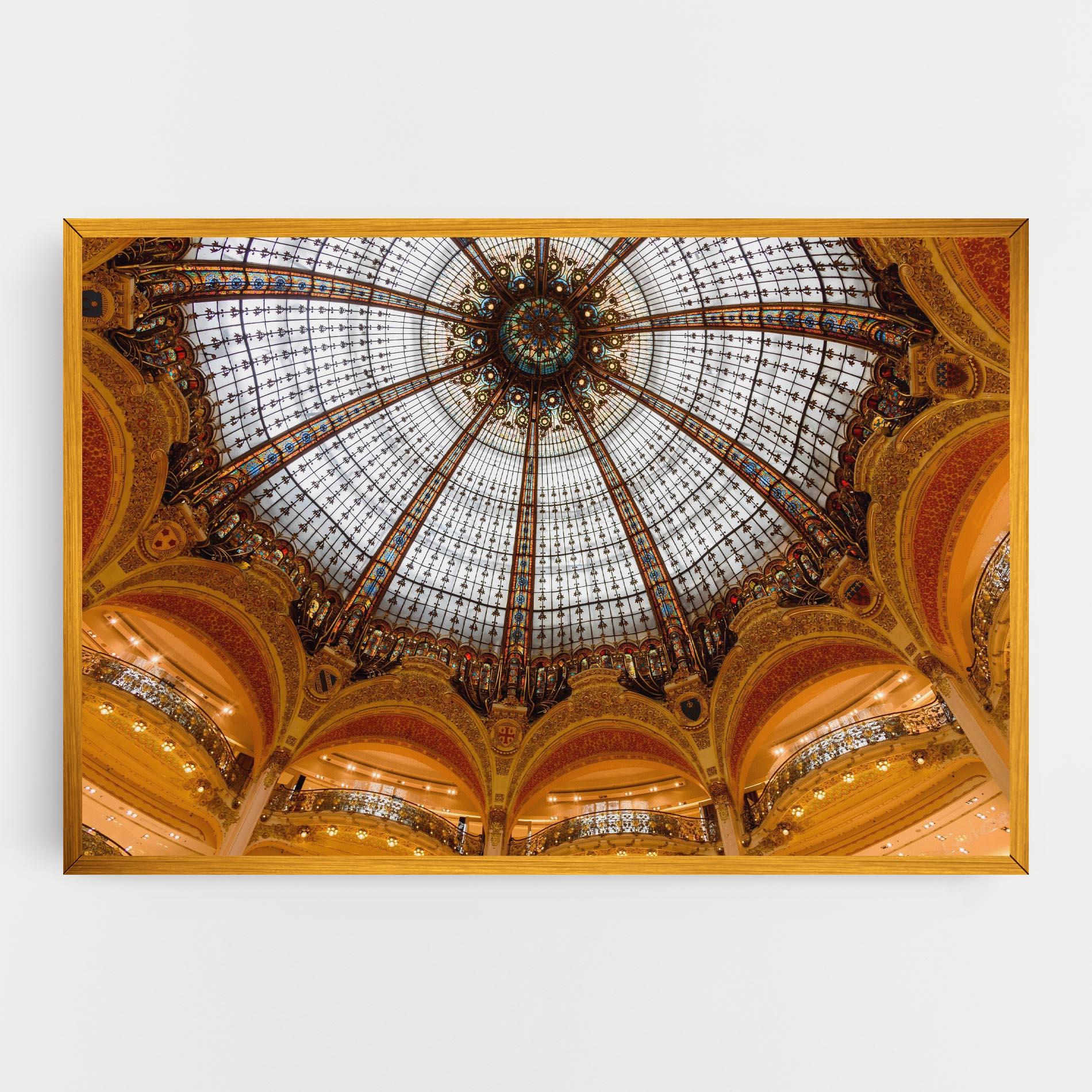 Картина на платно Galeries Lafayette mockup 0