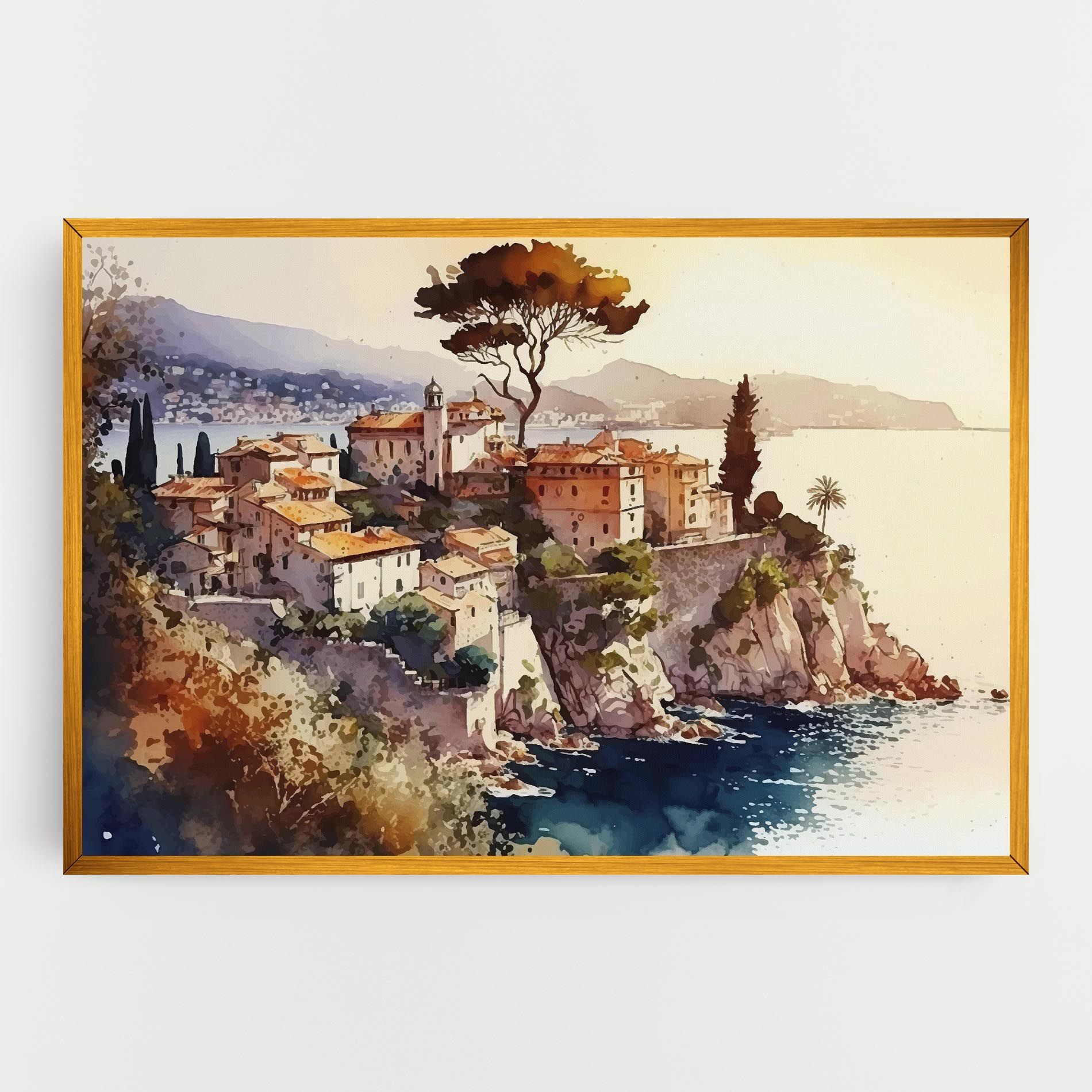 Stunning View Painting mockup 0