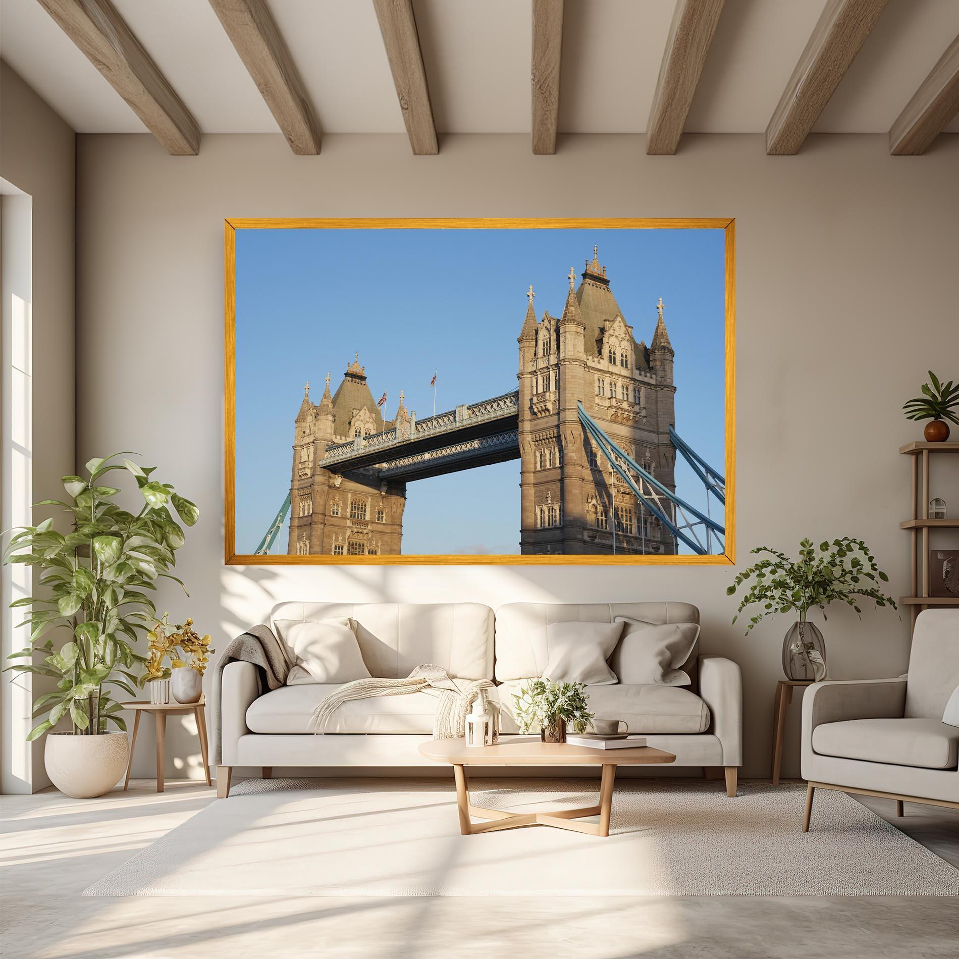 Картина на платно London Bridge View mockup 6