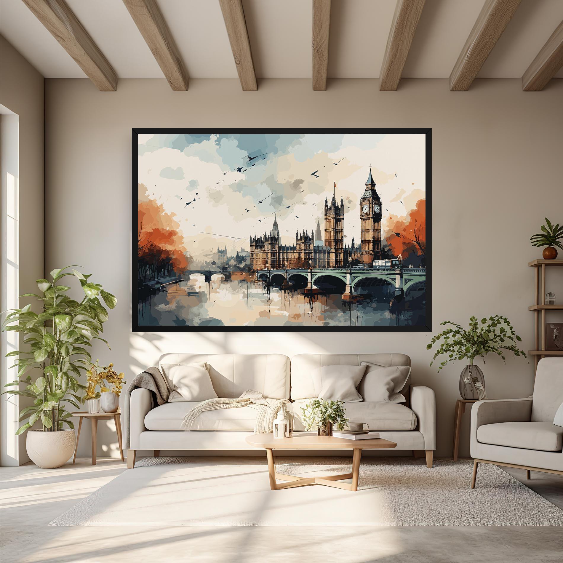 Картина на платно England Art mockup 6