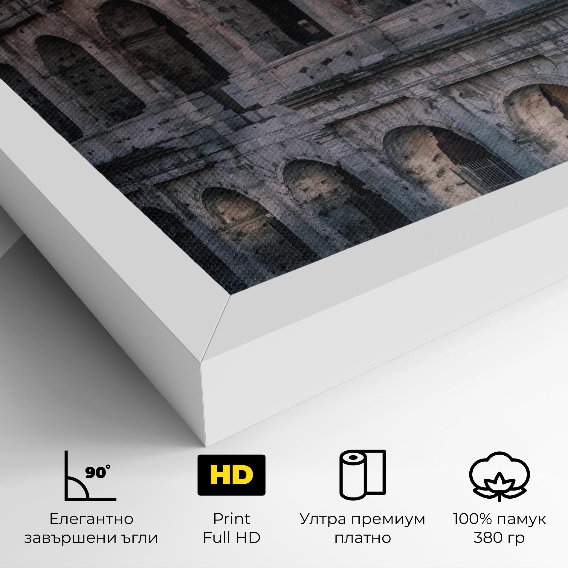 Картина на платно Colosseum Roma mockup 4
