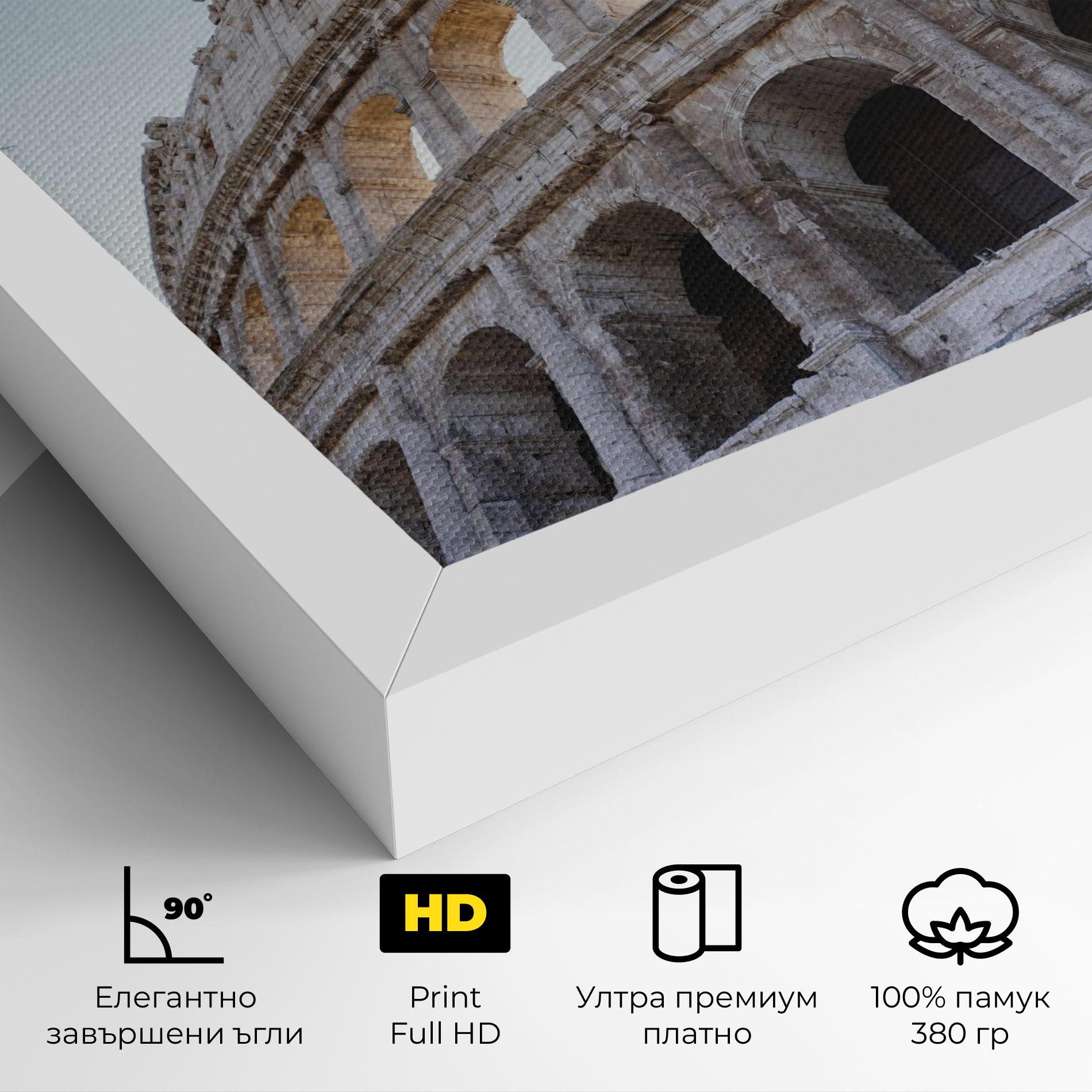 Картина на платно Colosseum View mockup 4