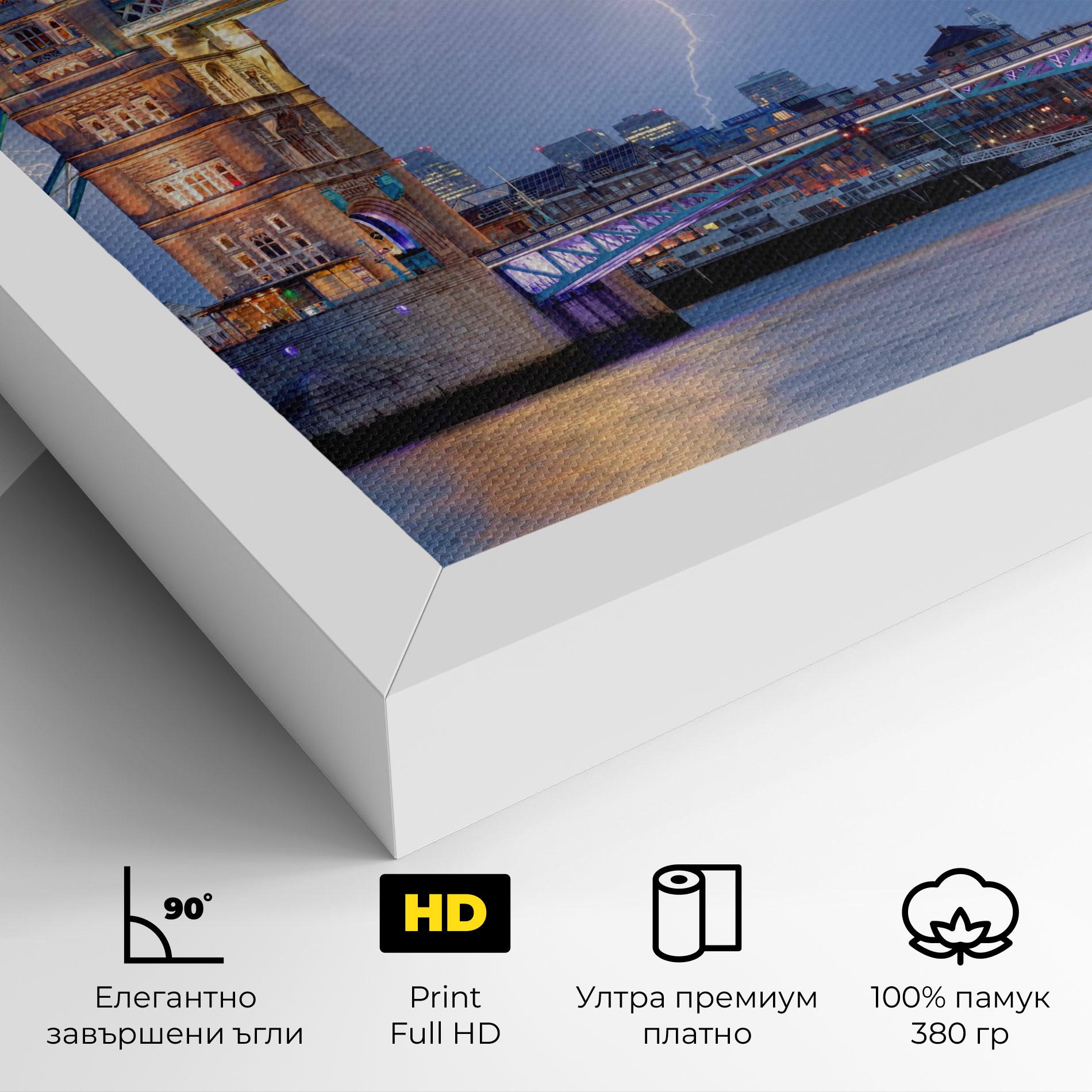 Картина на платно London Tower Bridge mockup 4