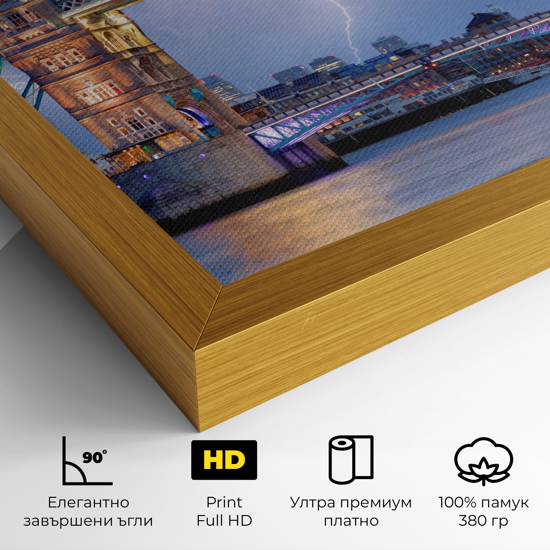 Картина на платно London Tower Bridge mockup 4