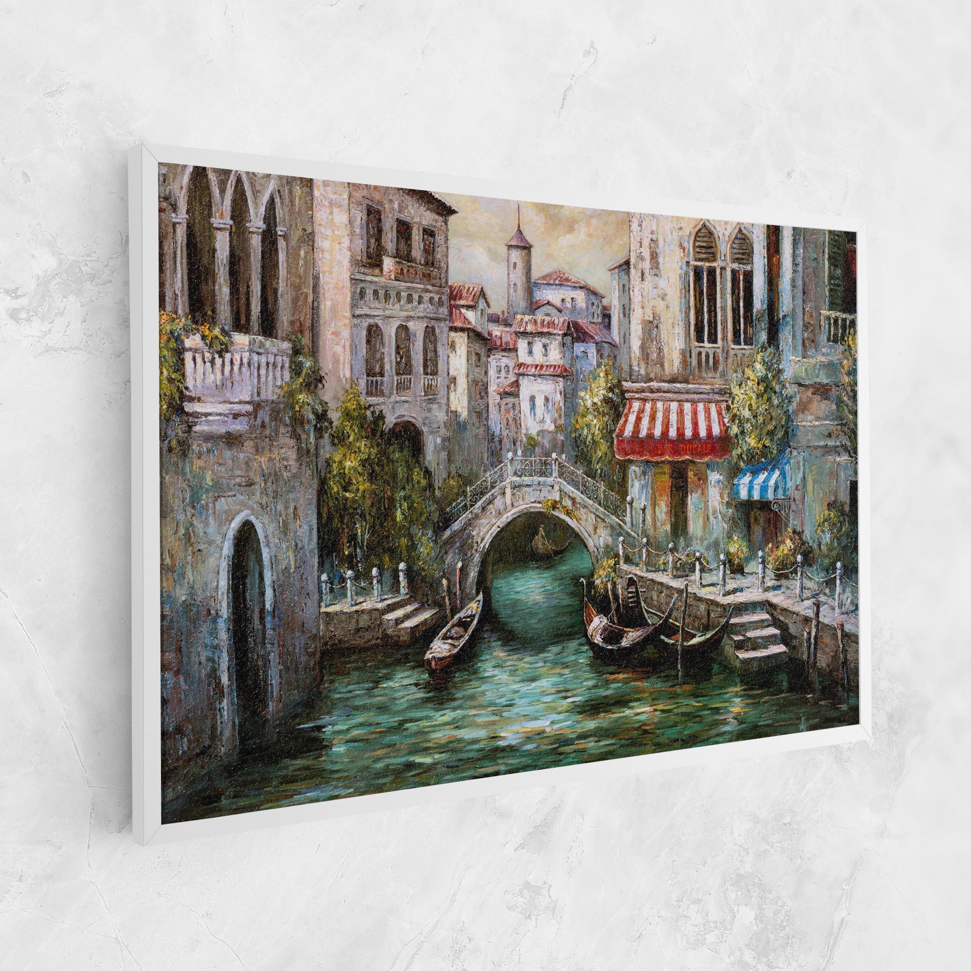 Картина на платно Venice Colors mockup 1