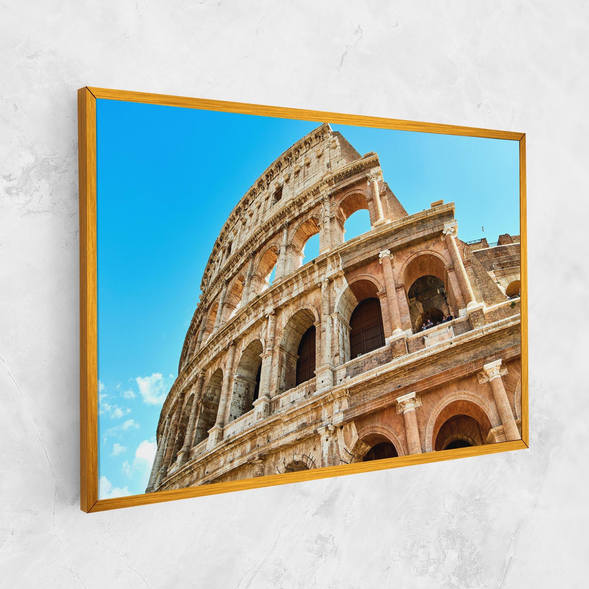 Картина на платно Close Colosseum mockup 1