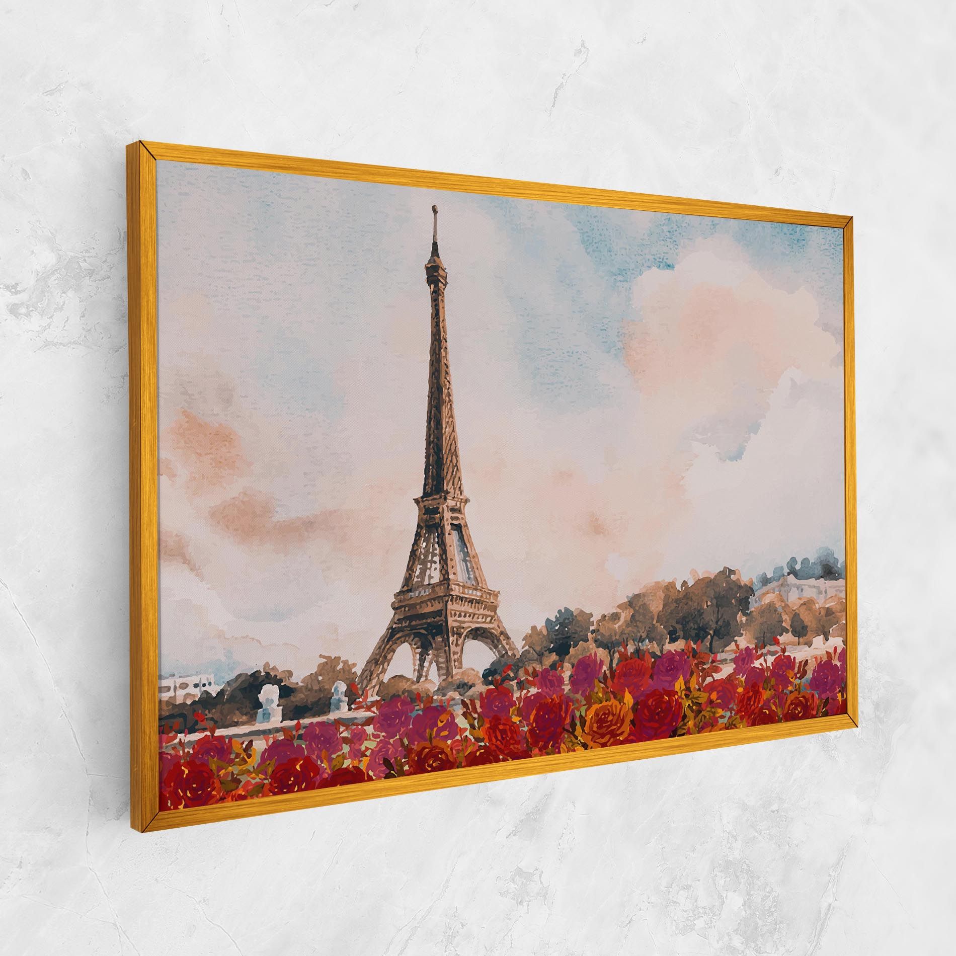 Eiffel Tower Roses mockup 1