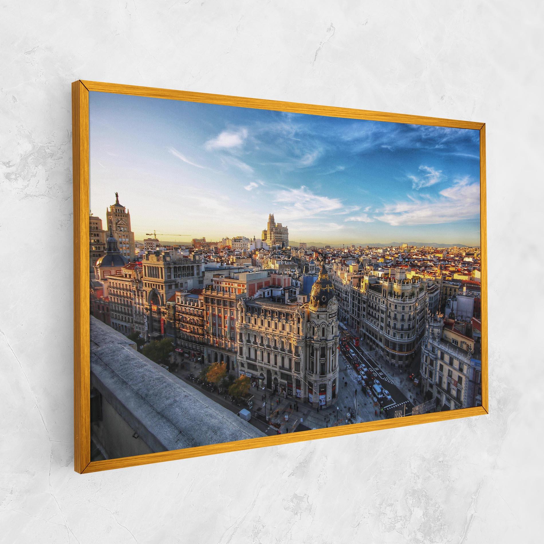 Картина на платно Madrid View mockup 1