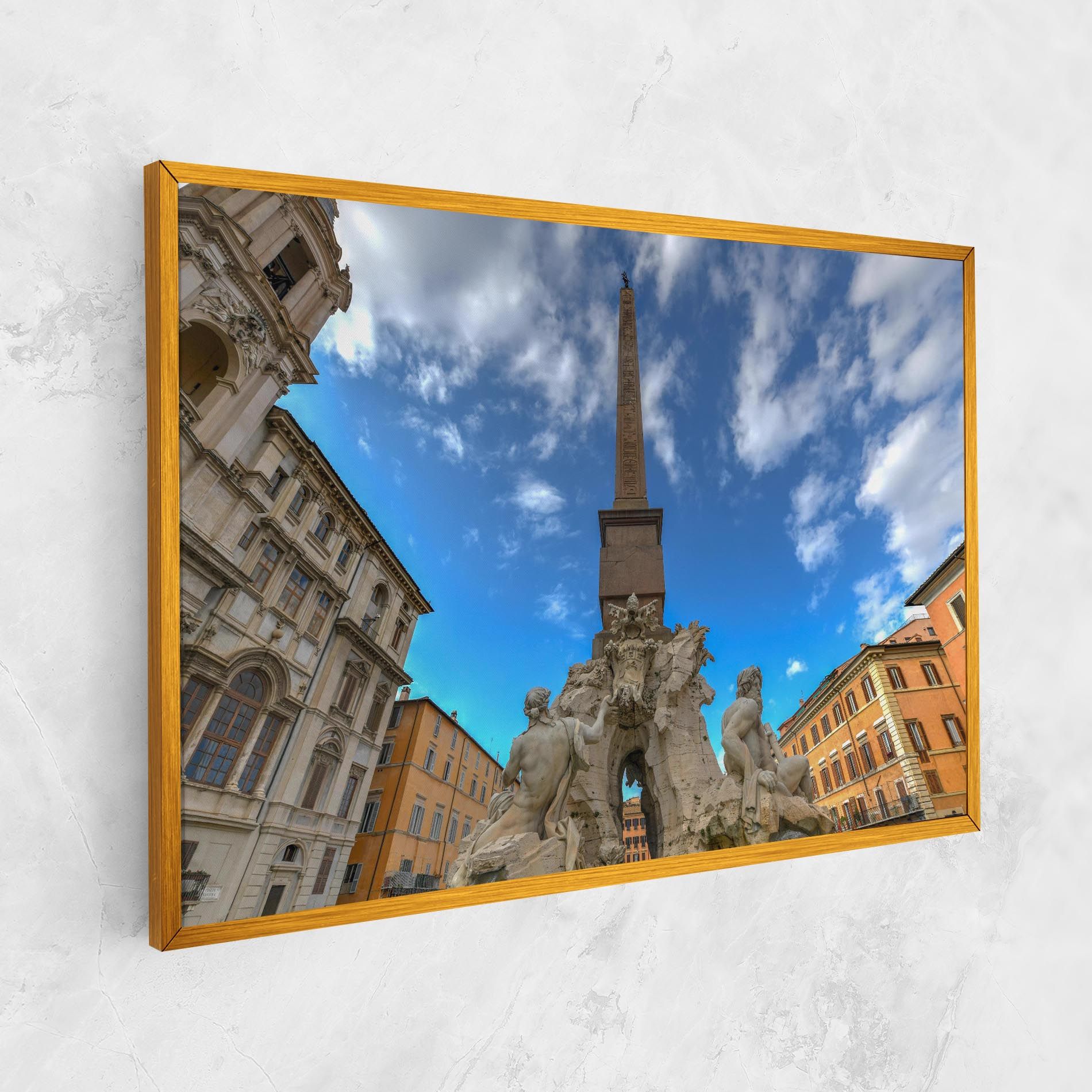 Piazza Navona Italy mockup 1