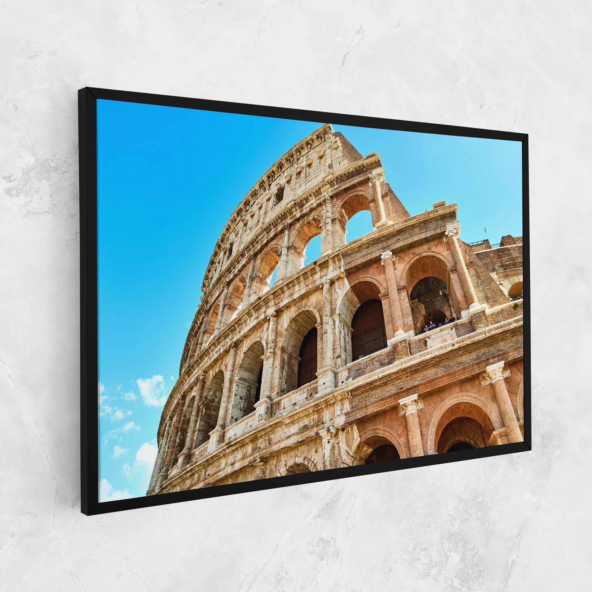 Картина на платно Close Colosseum mockup 1