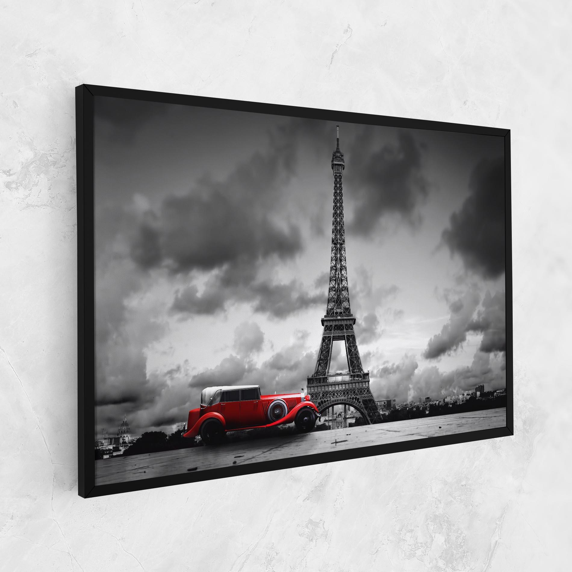 Картина на платно Vintage Paris mockup 1