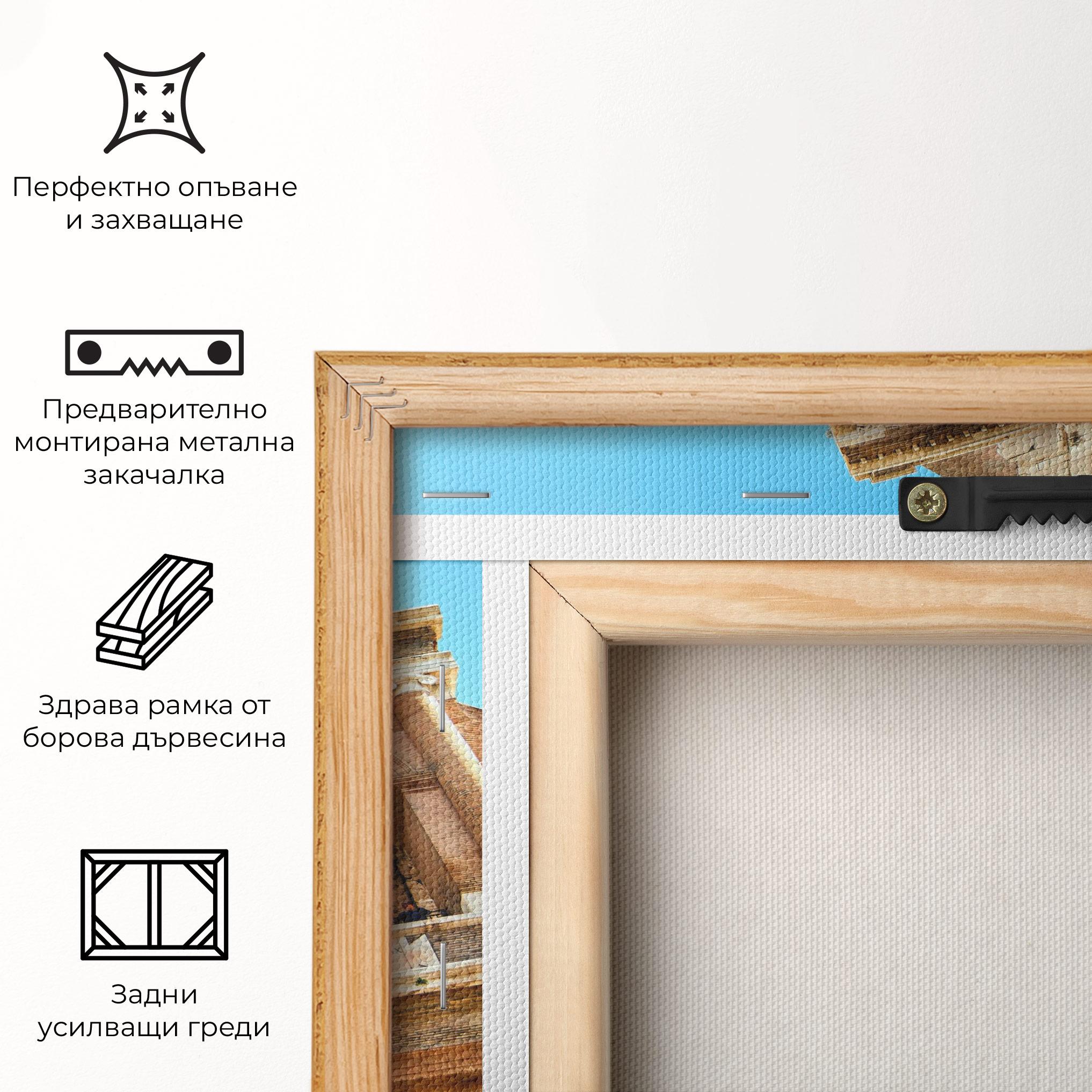 Картина на платно Close Colosseum mockup 5