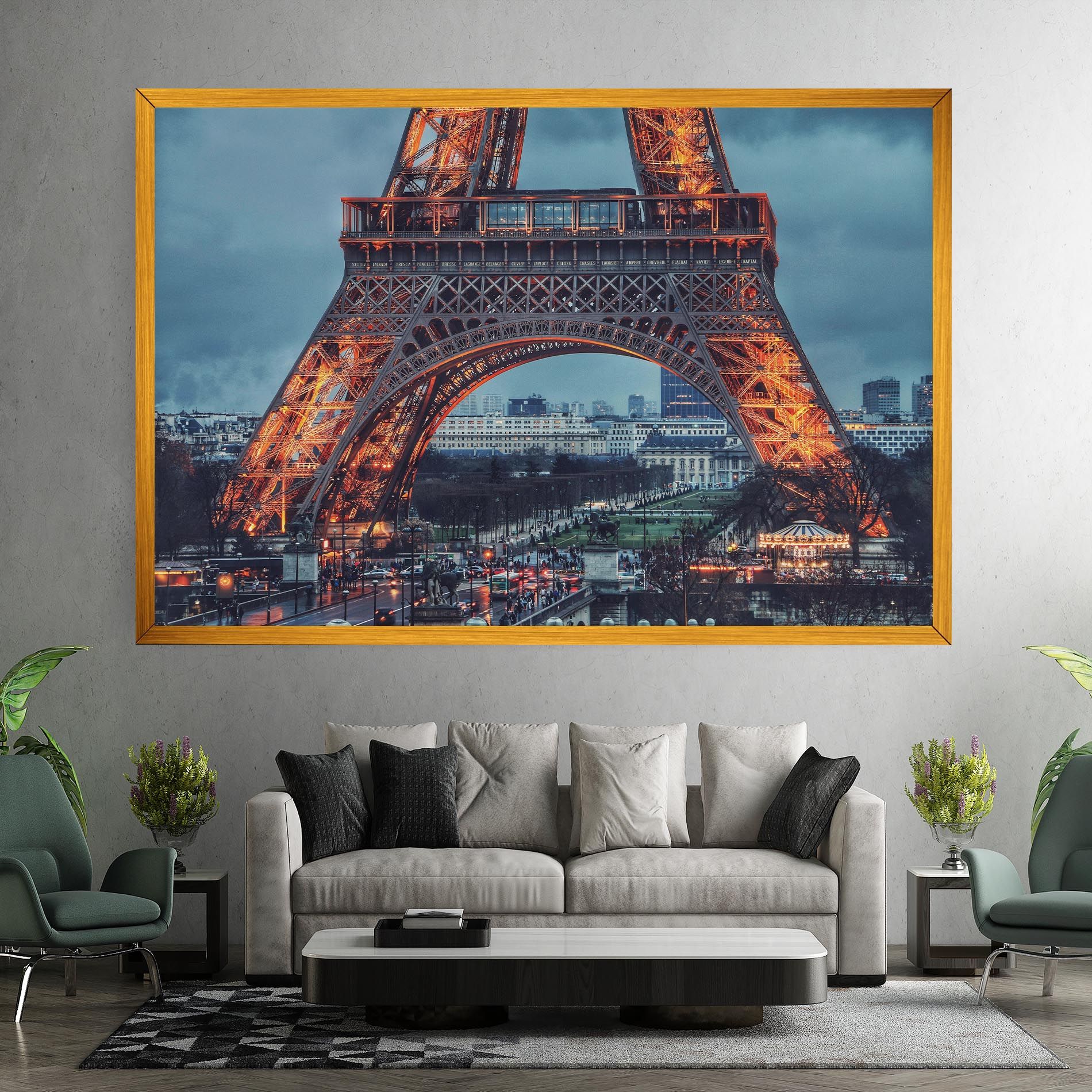 Eiffel Tower Lights mockup 7