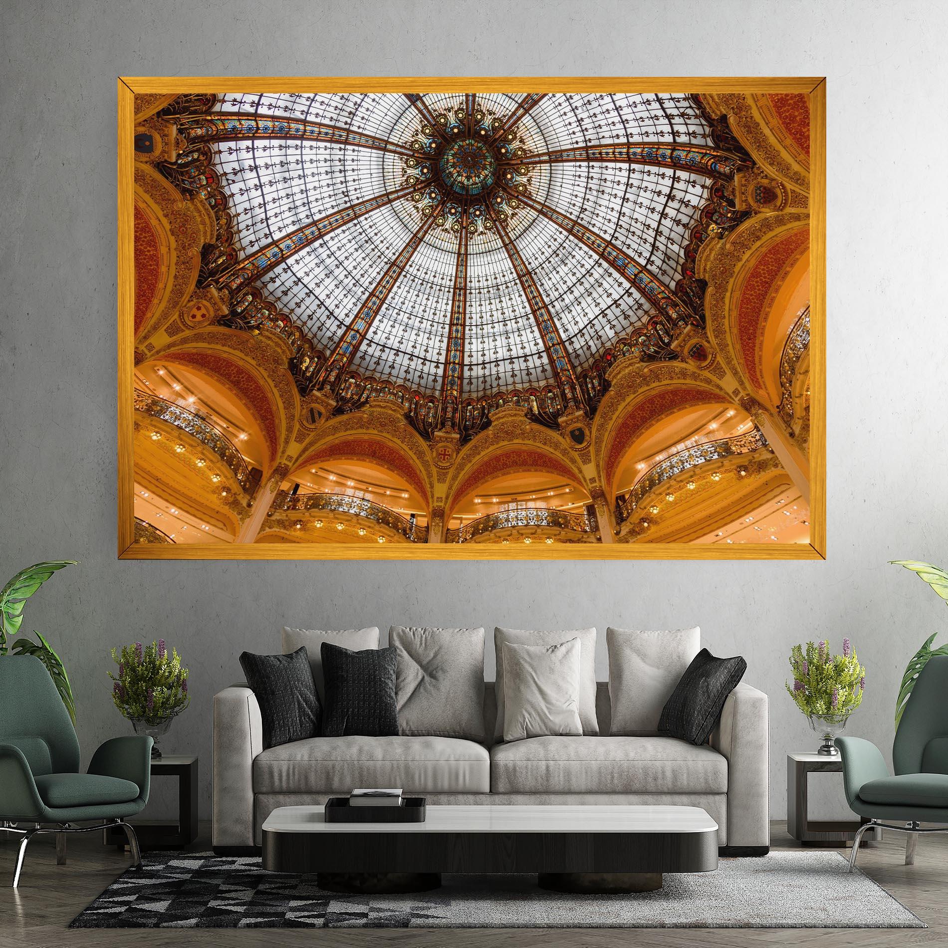 Картина на платно Galeries Lafayette mockup 7