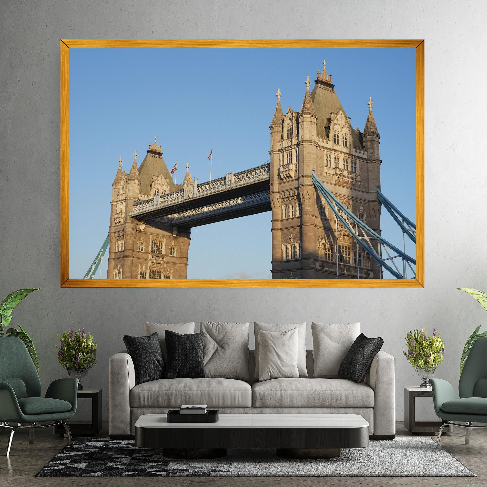 Картина на платно London Bridge View mockup 7