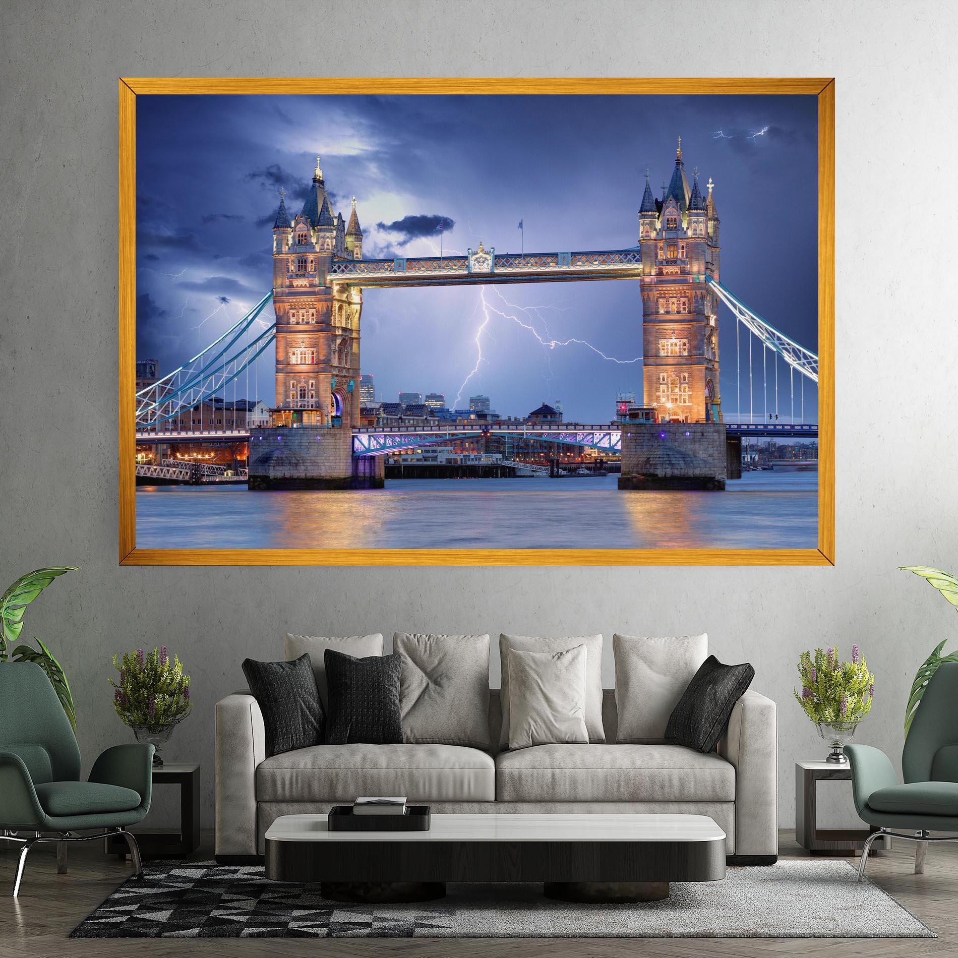 Картина на платно London Tower Bridge mockup 7