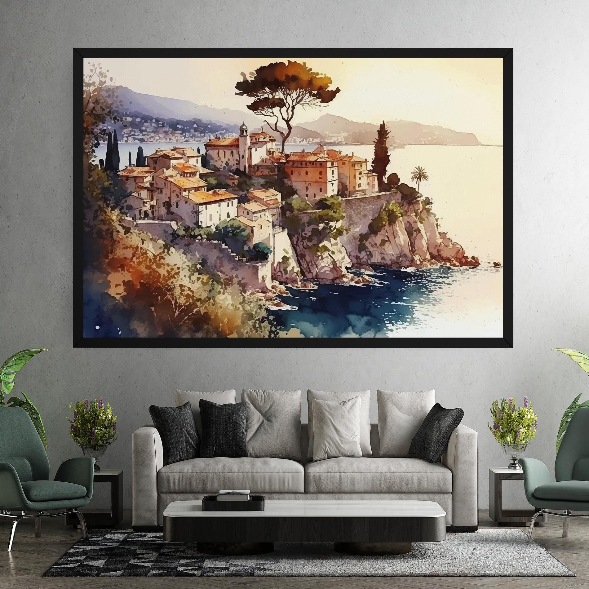 Stunning View Painting mockup 7