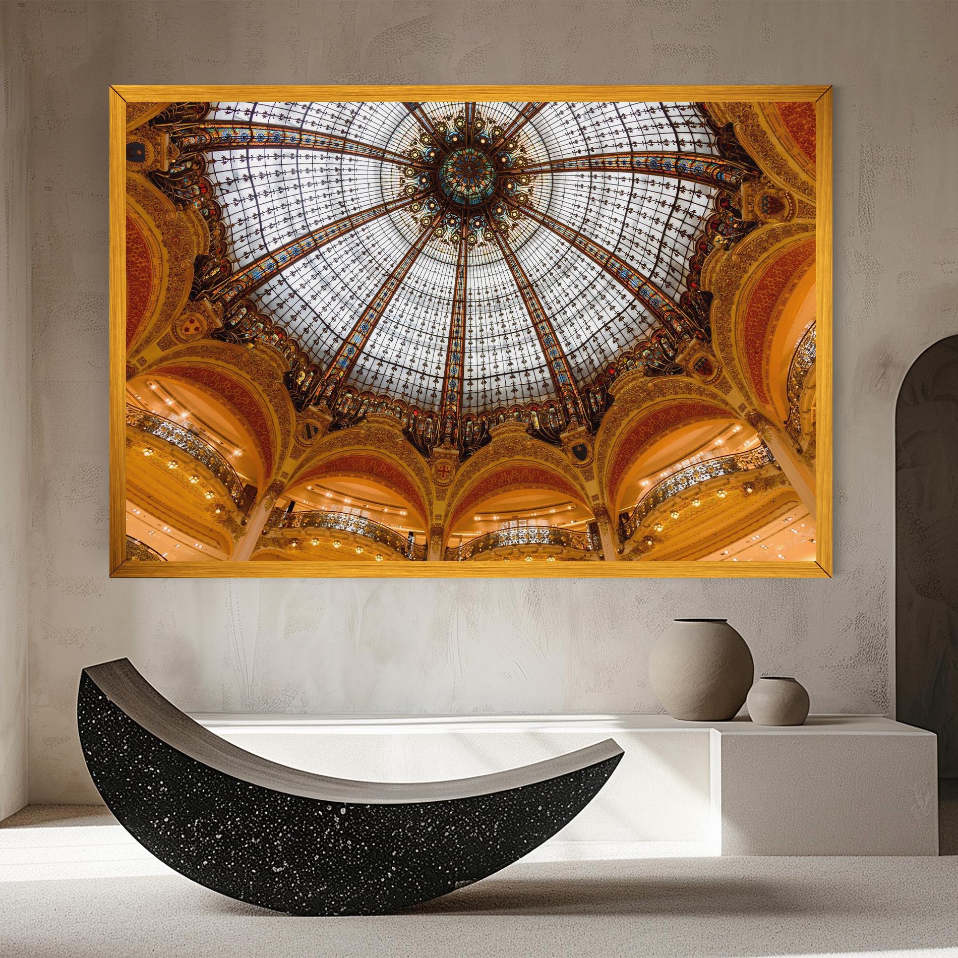 Картина на платно Galeries Lafayette mockup 8