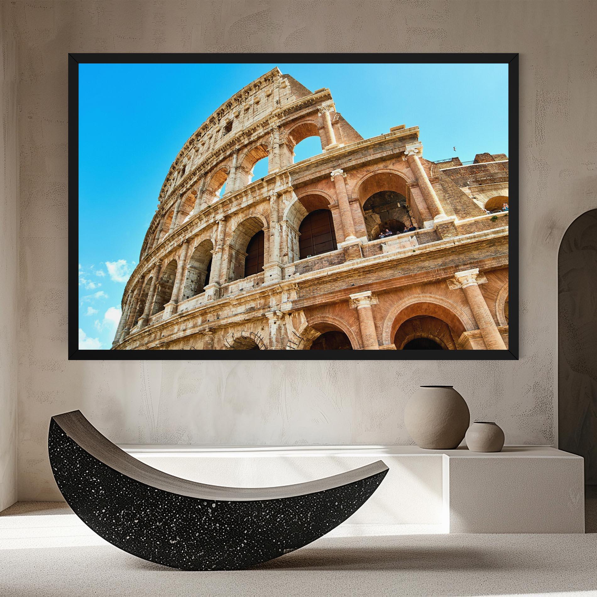 Картина на платно Close Colosseum mockup 8