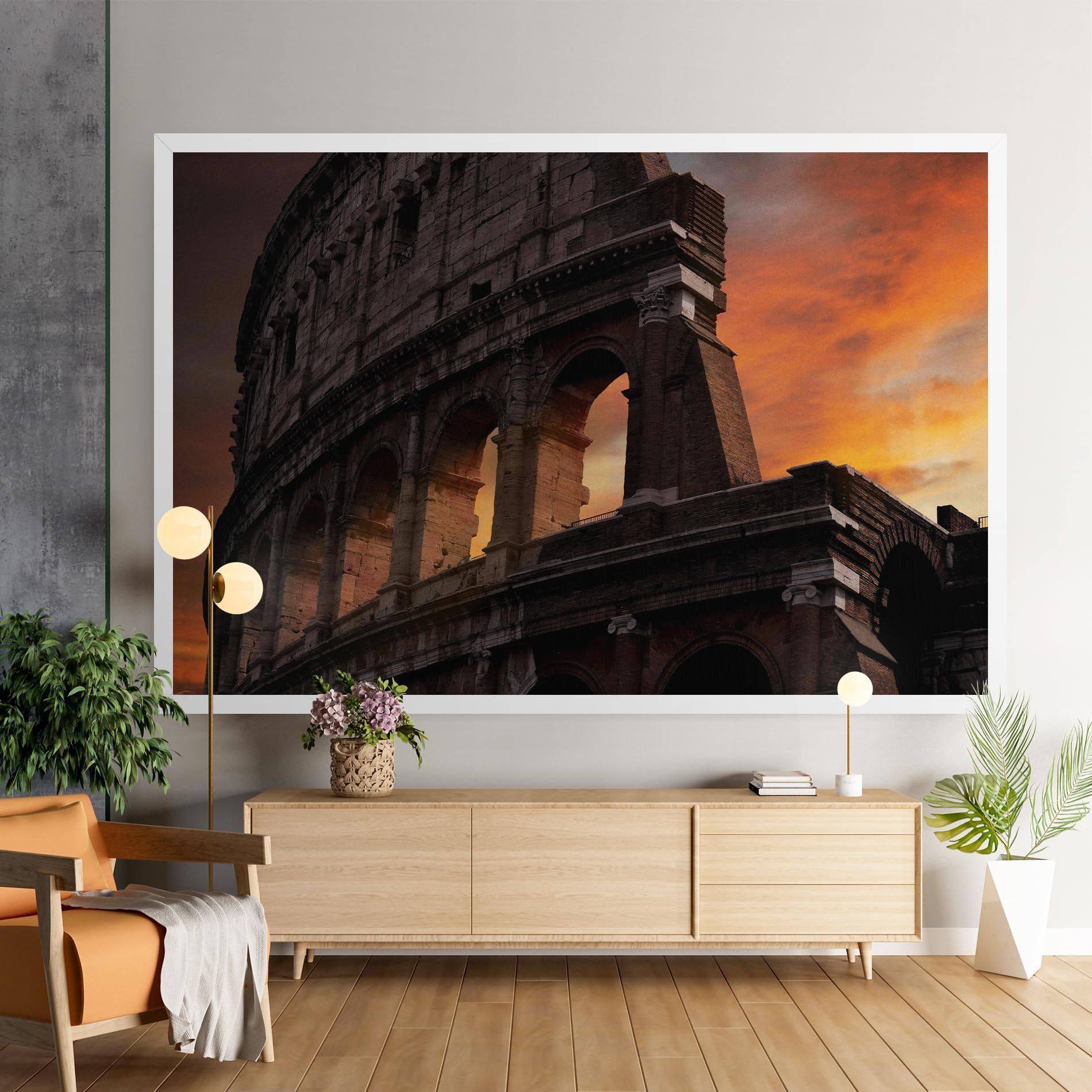 Colosseum Sunset mockup 9