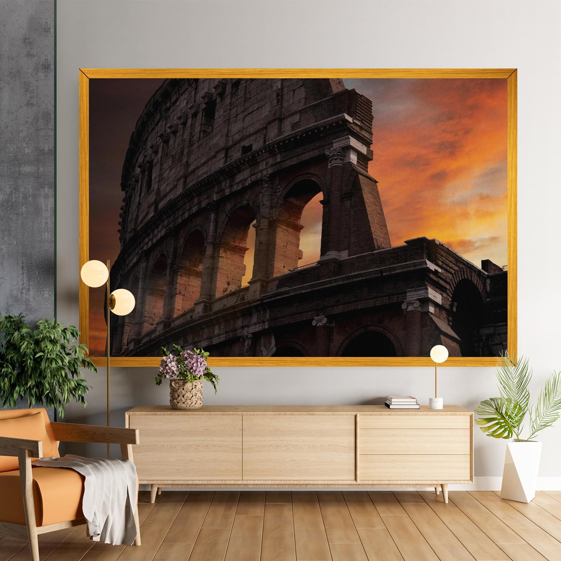 Colosseum Sunset mockup 9