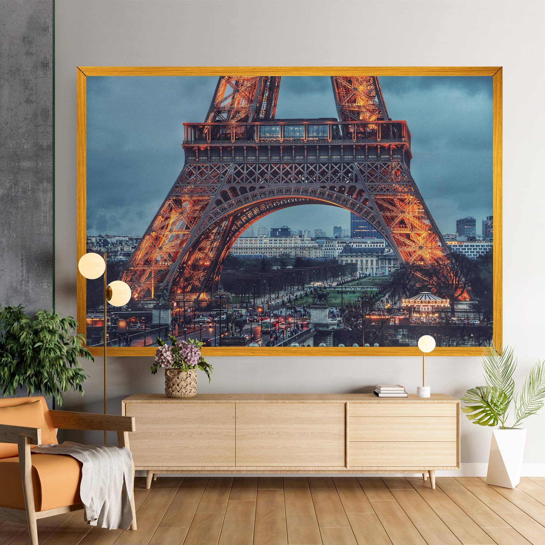 Eiffel Tower Lights mockup 9