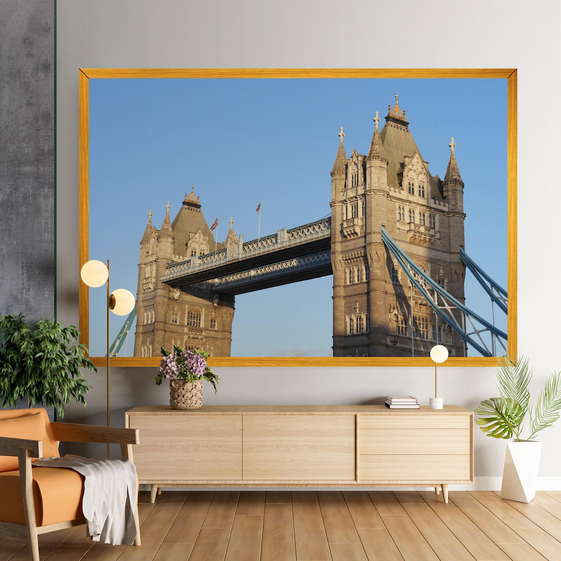 Картина на платно London Bridge View mockup 9