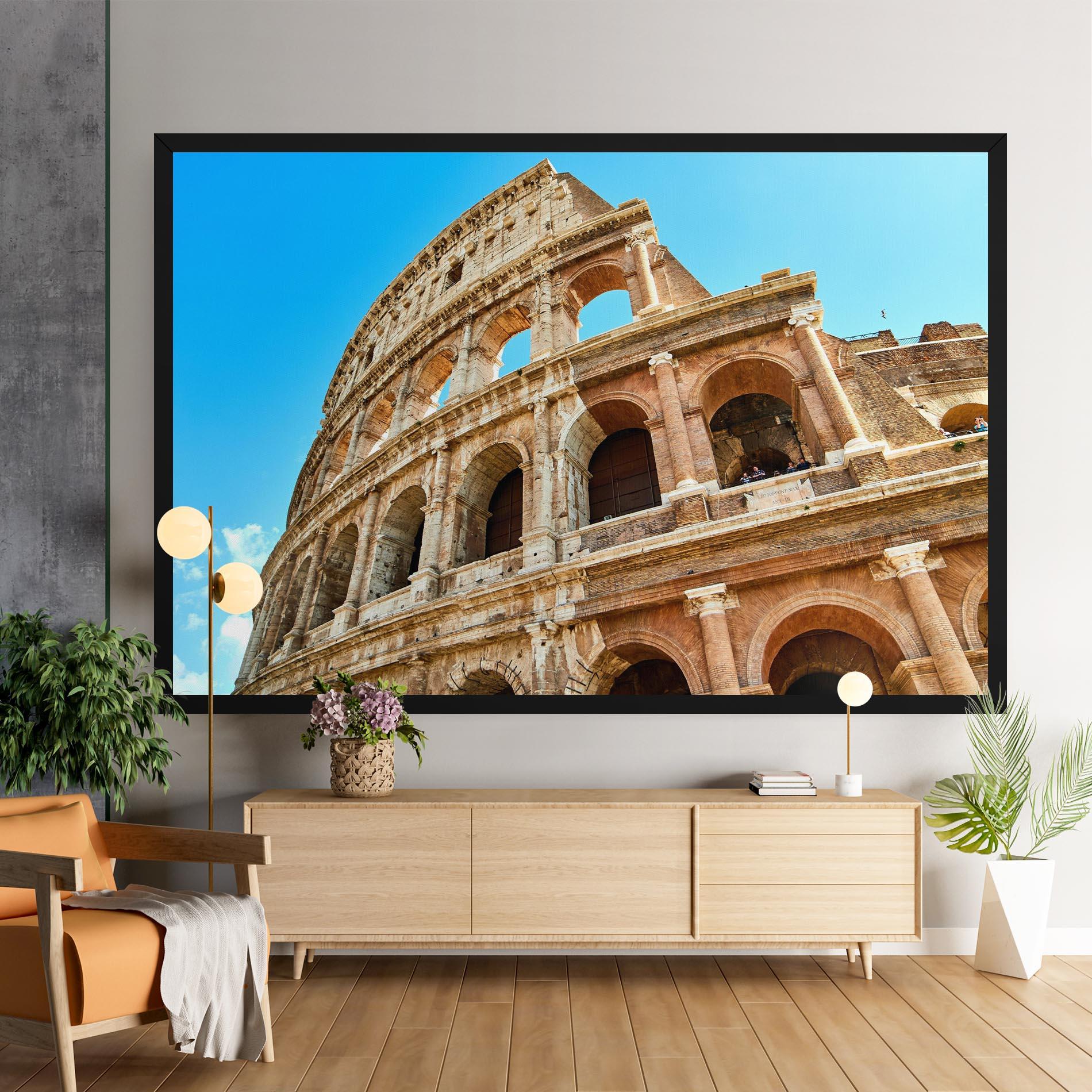 Картина на платно Close Colosseum mockup 9