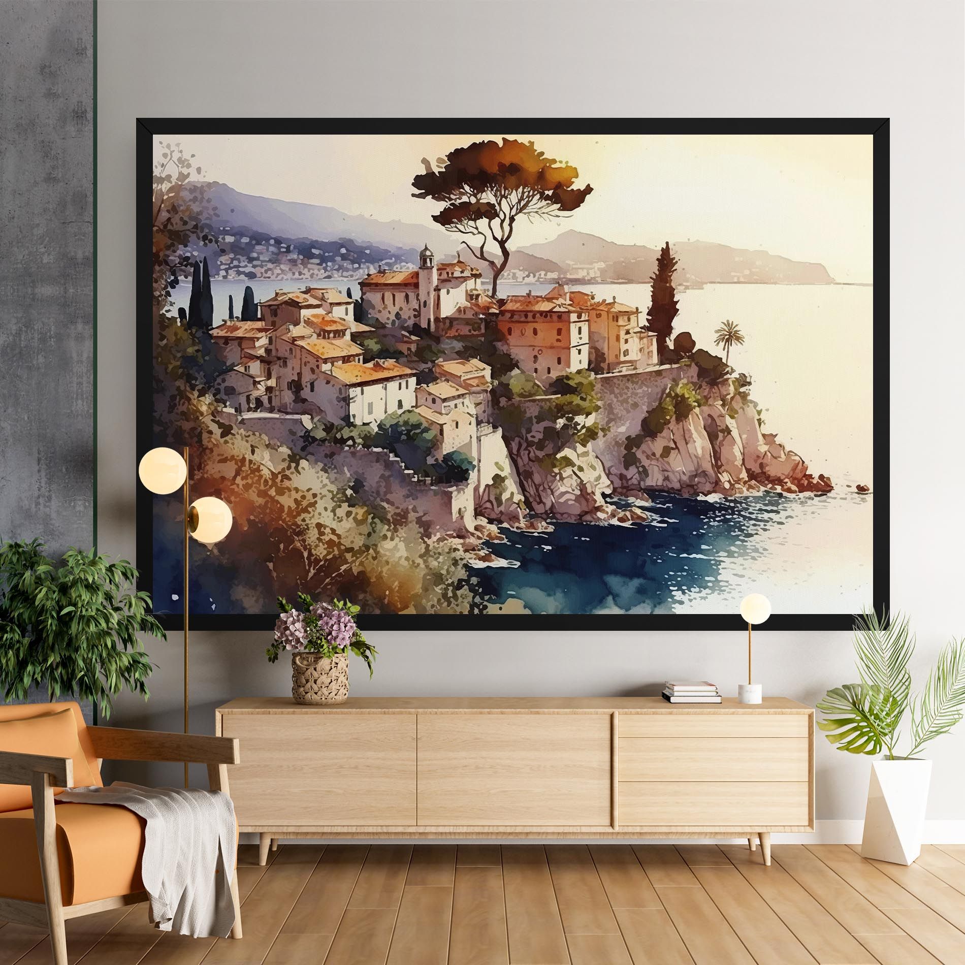 Stunning View Painting mockup 9