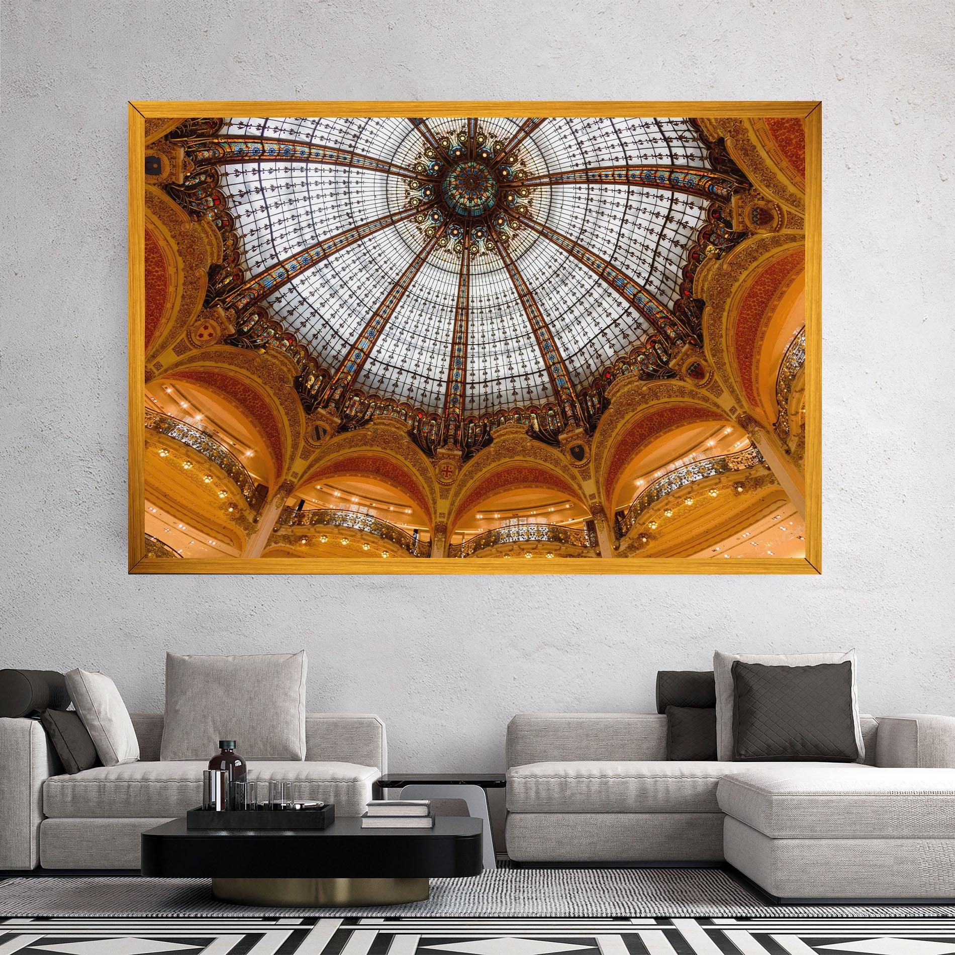 Картина на платно Galeries Lafayette mockup 2