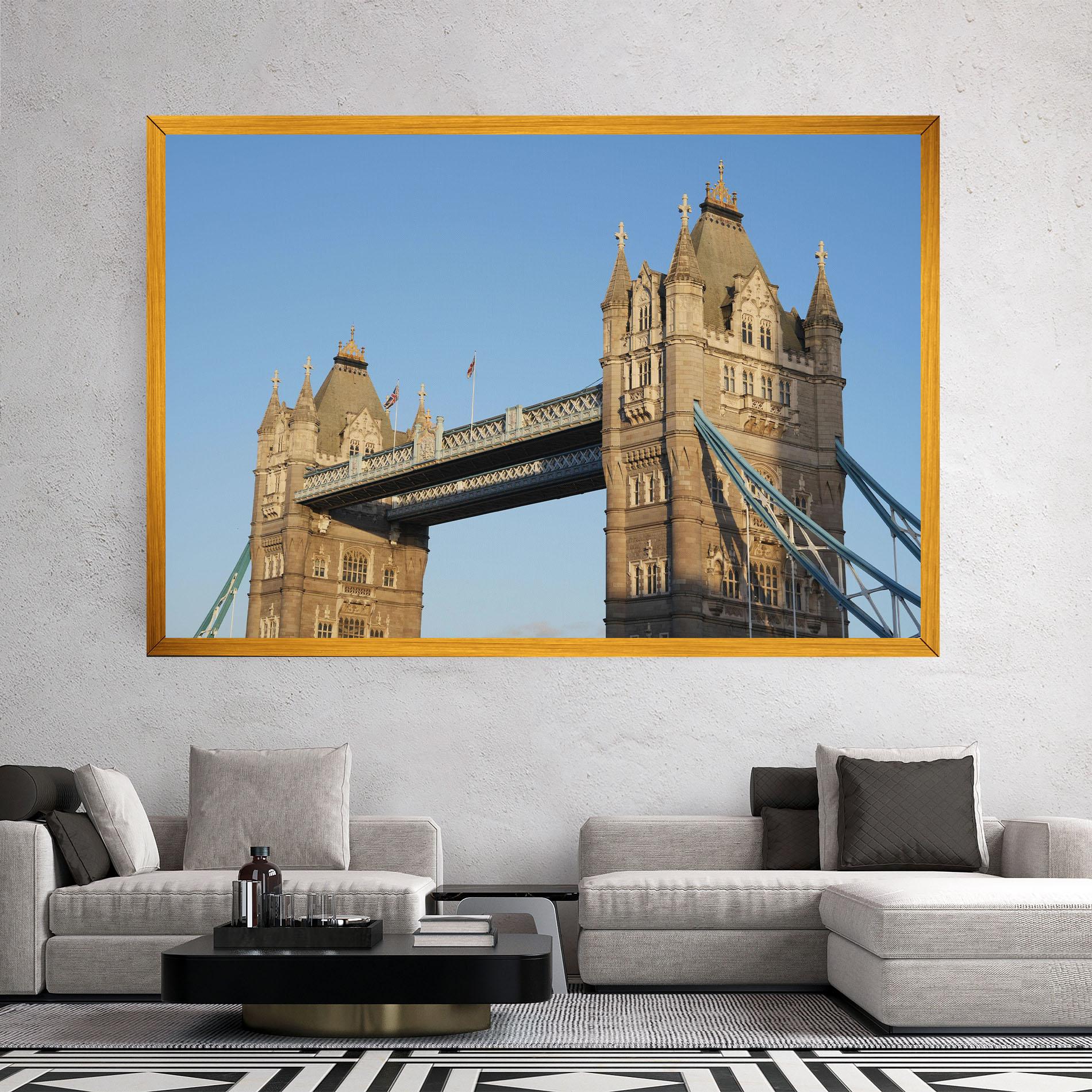 Картина на платно London Bridge View mockup 2