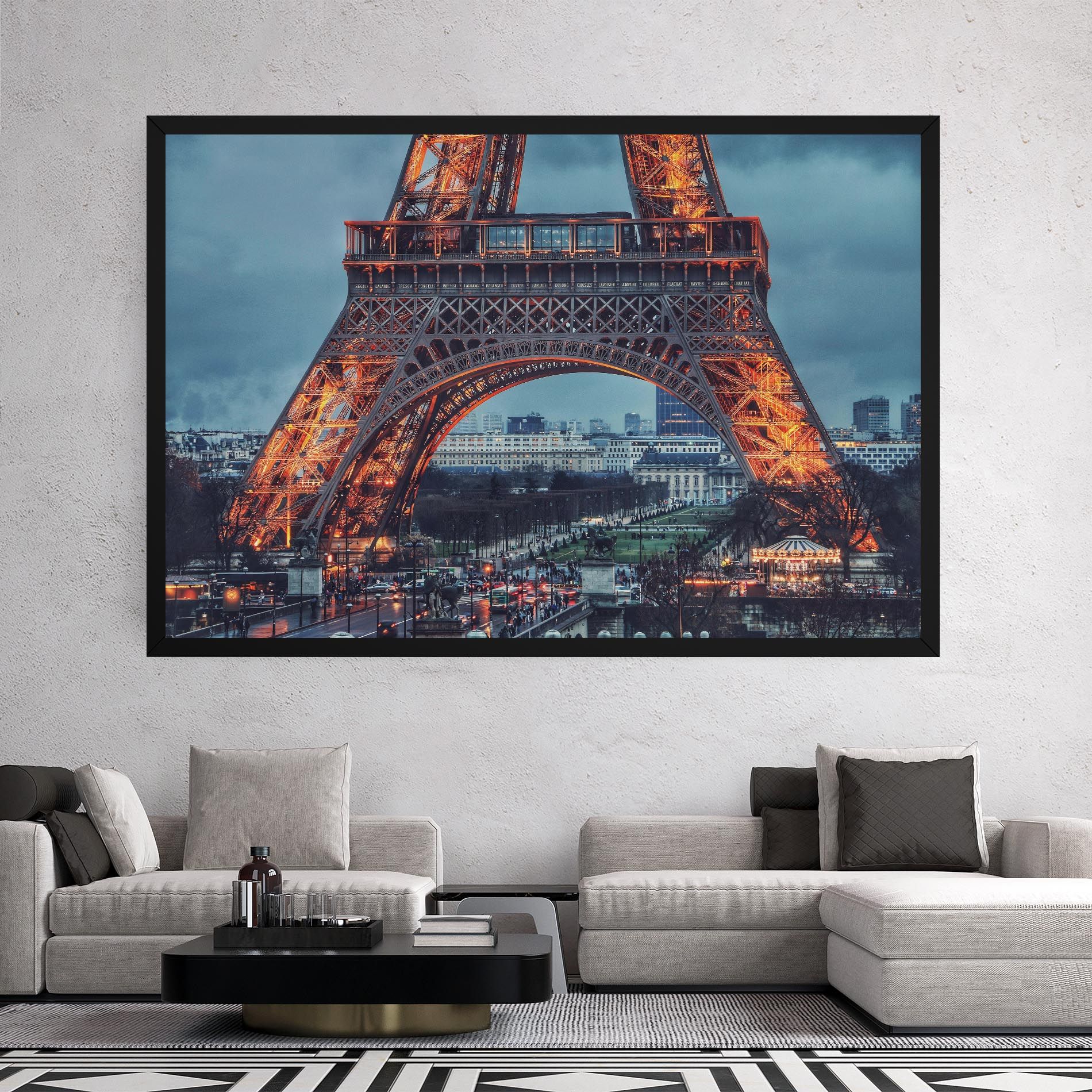 Eiffel Tower Lights mockup 2