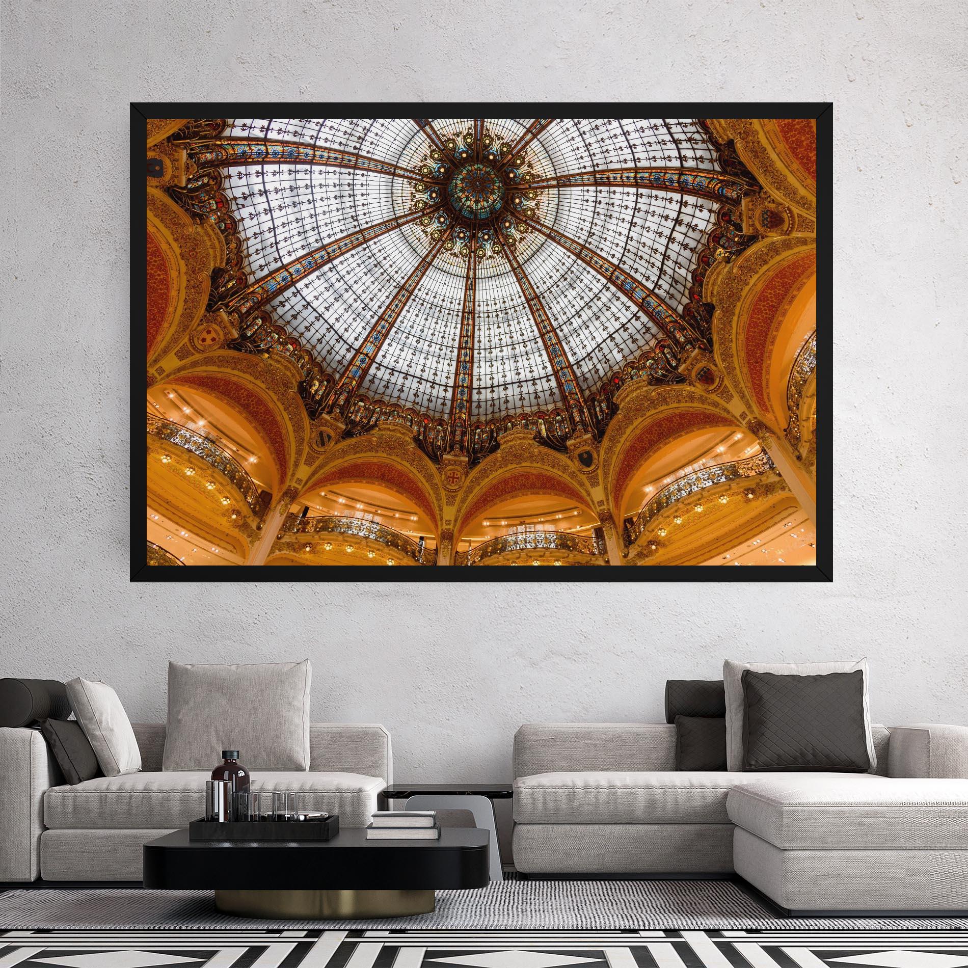 Картина на платно Galeries Lafayette mockup 2