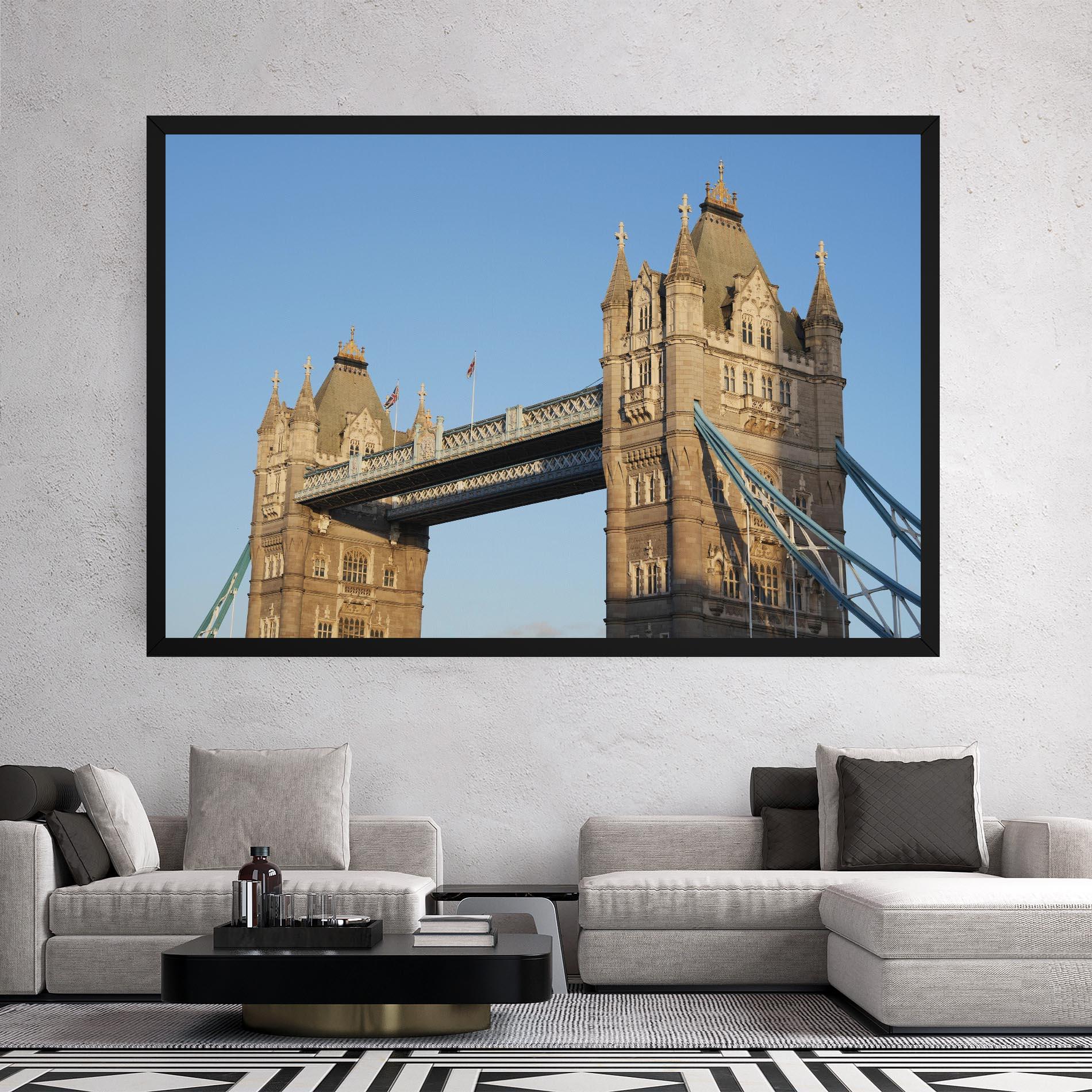 Картина на платно London Bridge View mockup 2